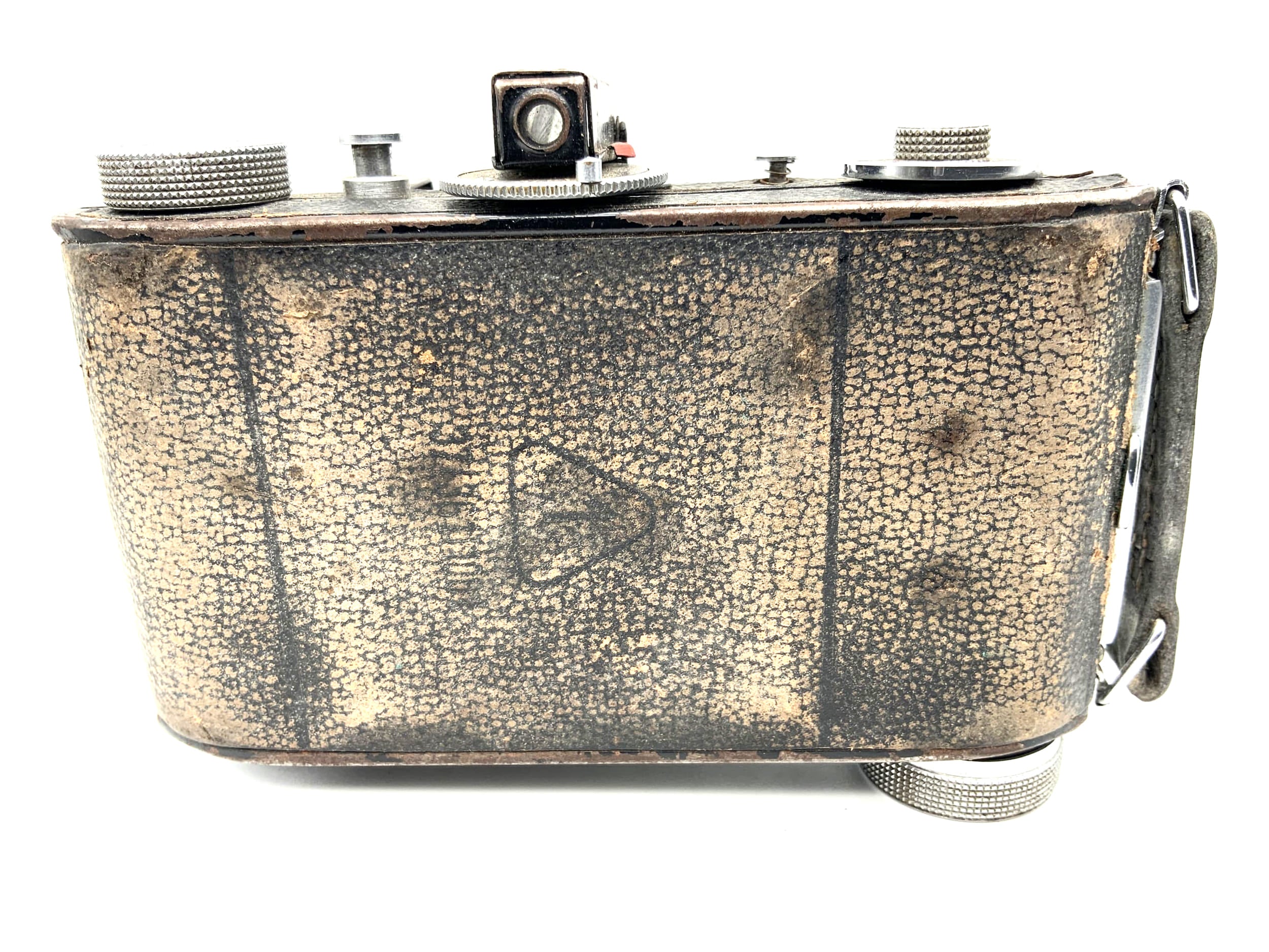 Appareil photo pliant Balda Beltica avec objectif E. Ludwig Meritar 1:2.9 50mm rouge V C.Ludor
