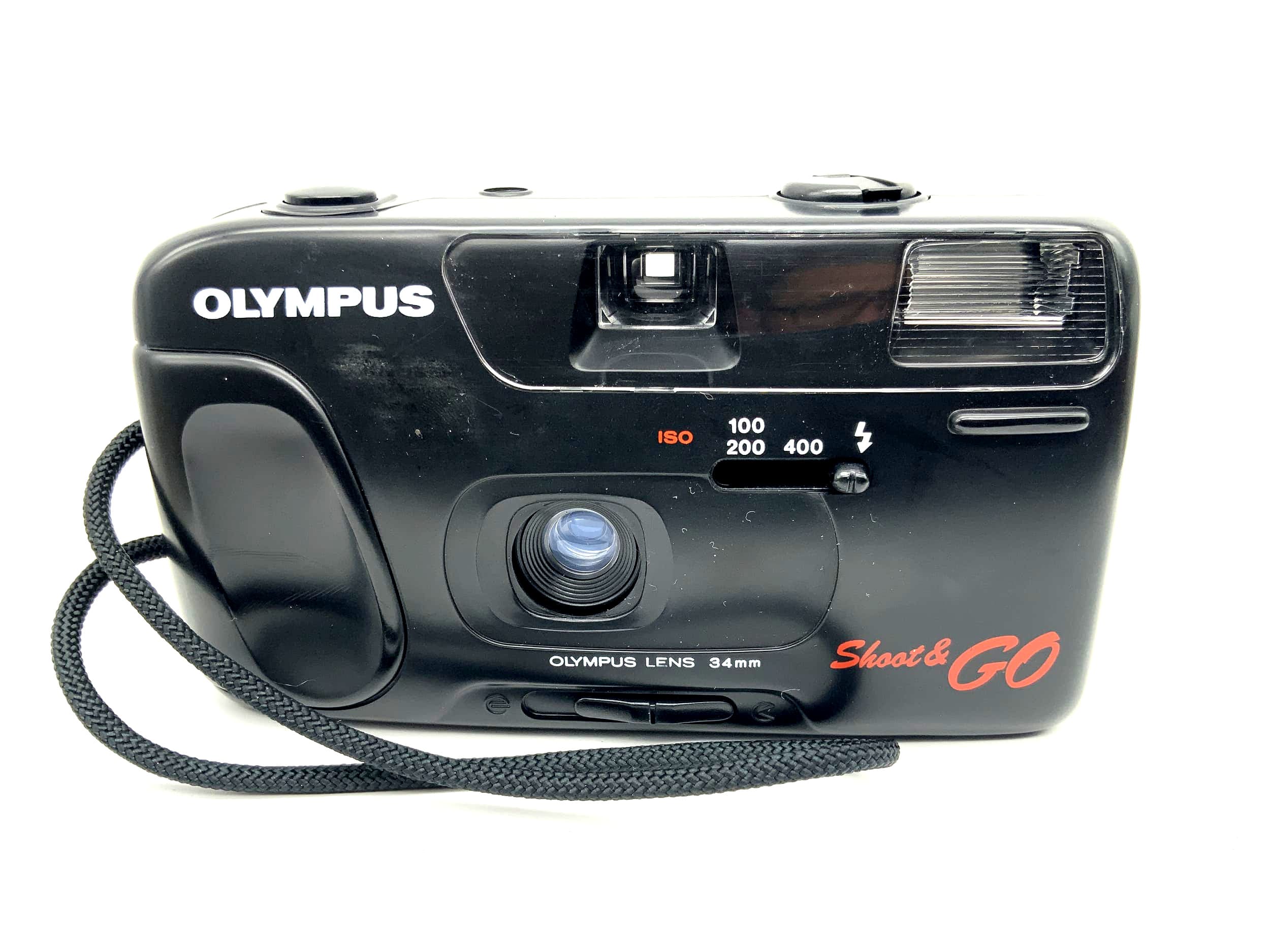 Olympus Shoot&amp;Go Point&amp;Shoot avec appareil photo compact 34 mm et appareil photo argentique 35 mm