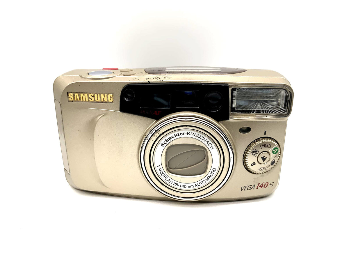 Appareil photo compact Samsung Vega 140S Point&amp;Shoot avec objectif Varioplan 38-140 mm, format 35 mm