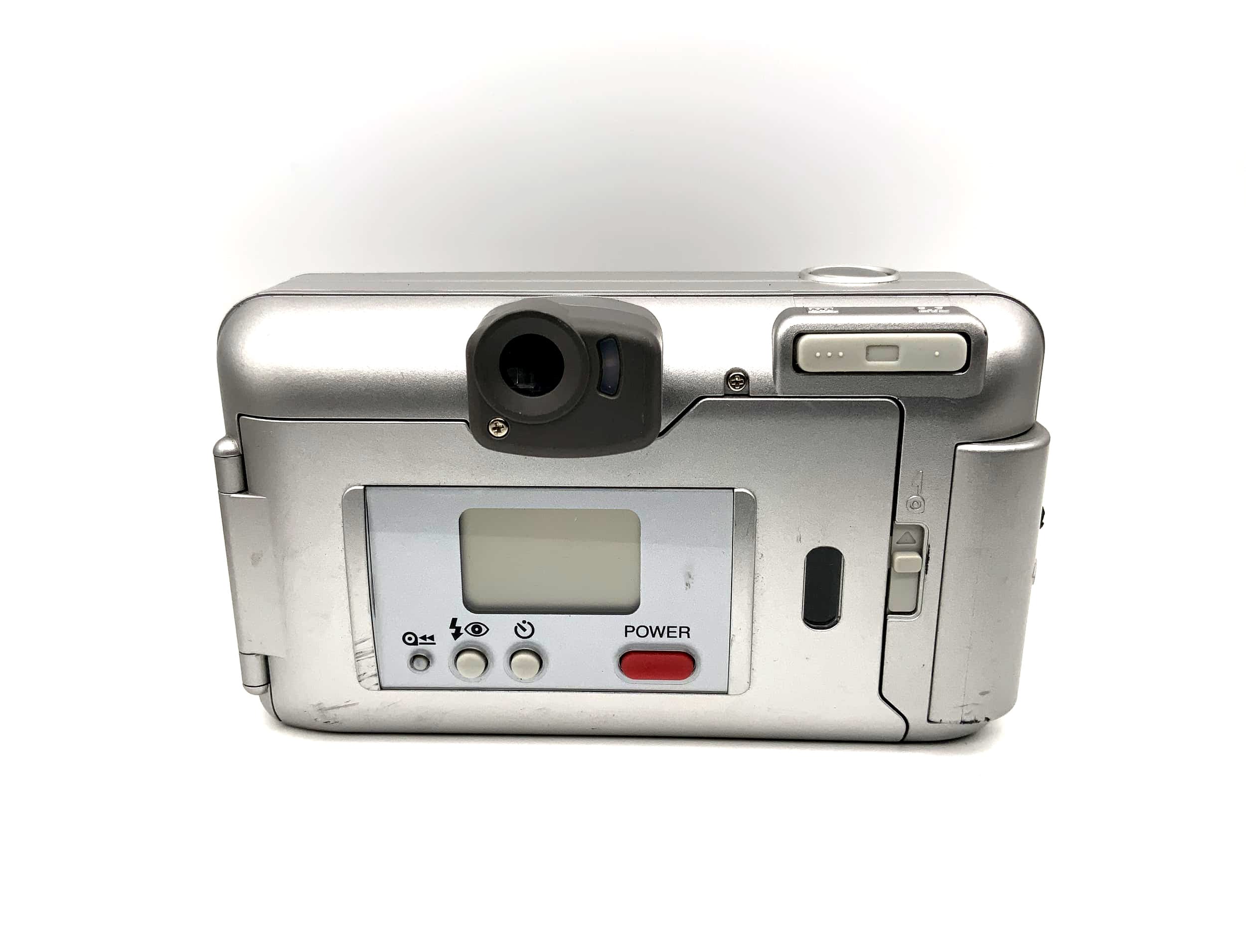 Appareil photo compact Fujifilm Zoom 120V avec objectif 38-120 mm, format 35 mm (analogique).