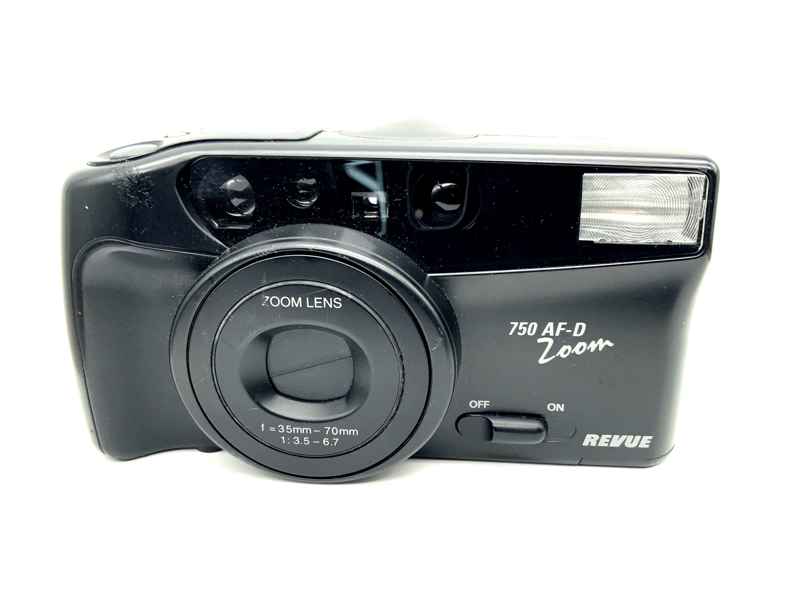 Revue 750 AF-D Zoom Point&amp;Shoot, appareil photo compact 35 mm avec objectif 35-70 mm (1:3,5-6,7).