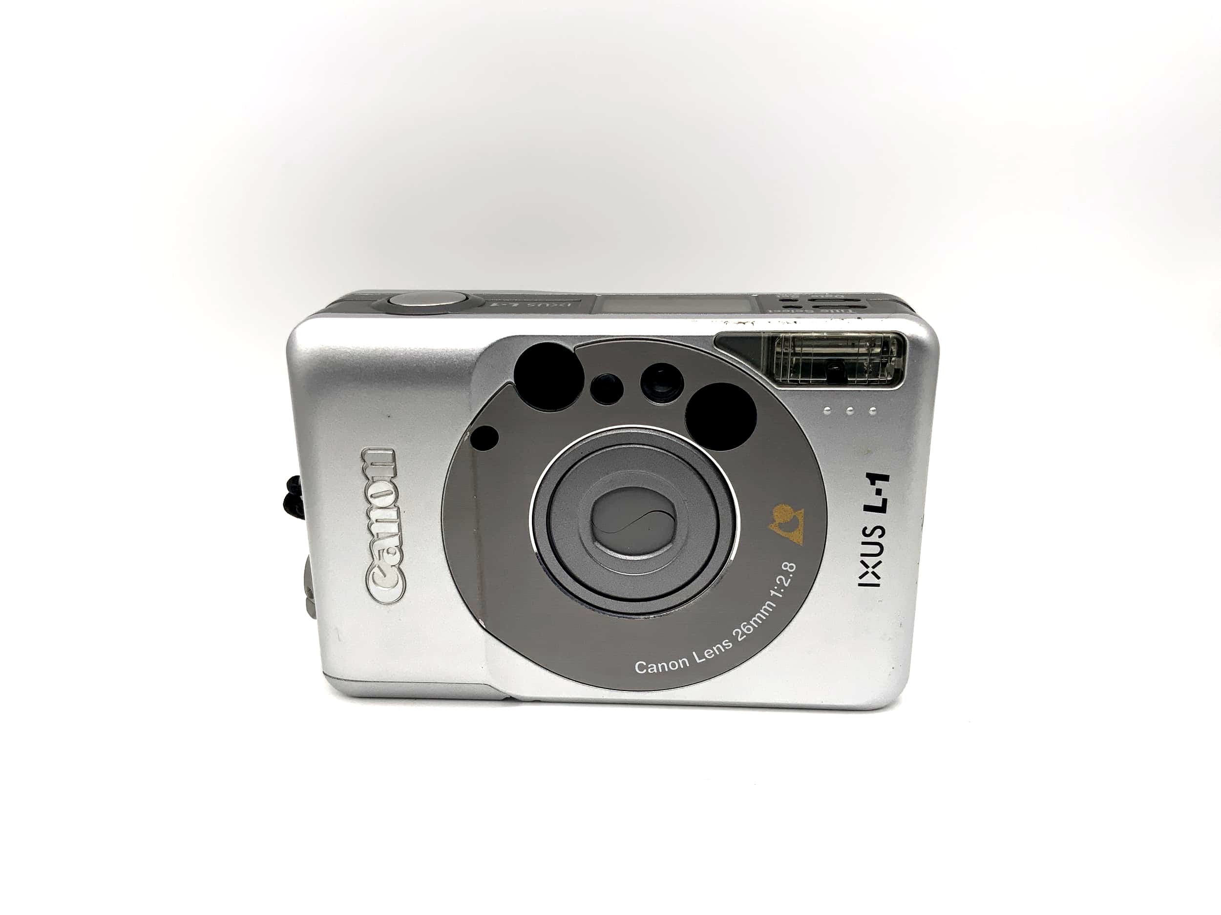 Appareil photo compact Canon IXUS L-1 avec objectif 2,8/26 mm, appareil photo argentique 35 mm