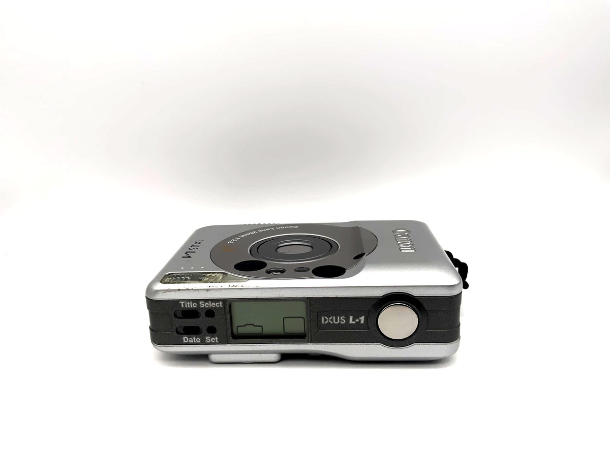 Appareil photo compact Canon IXUS L-1 avec objectif 2,8/26 mm, appareil photo argentique 35 mm