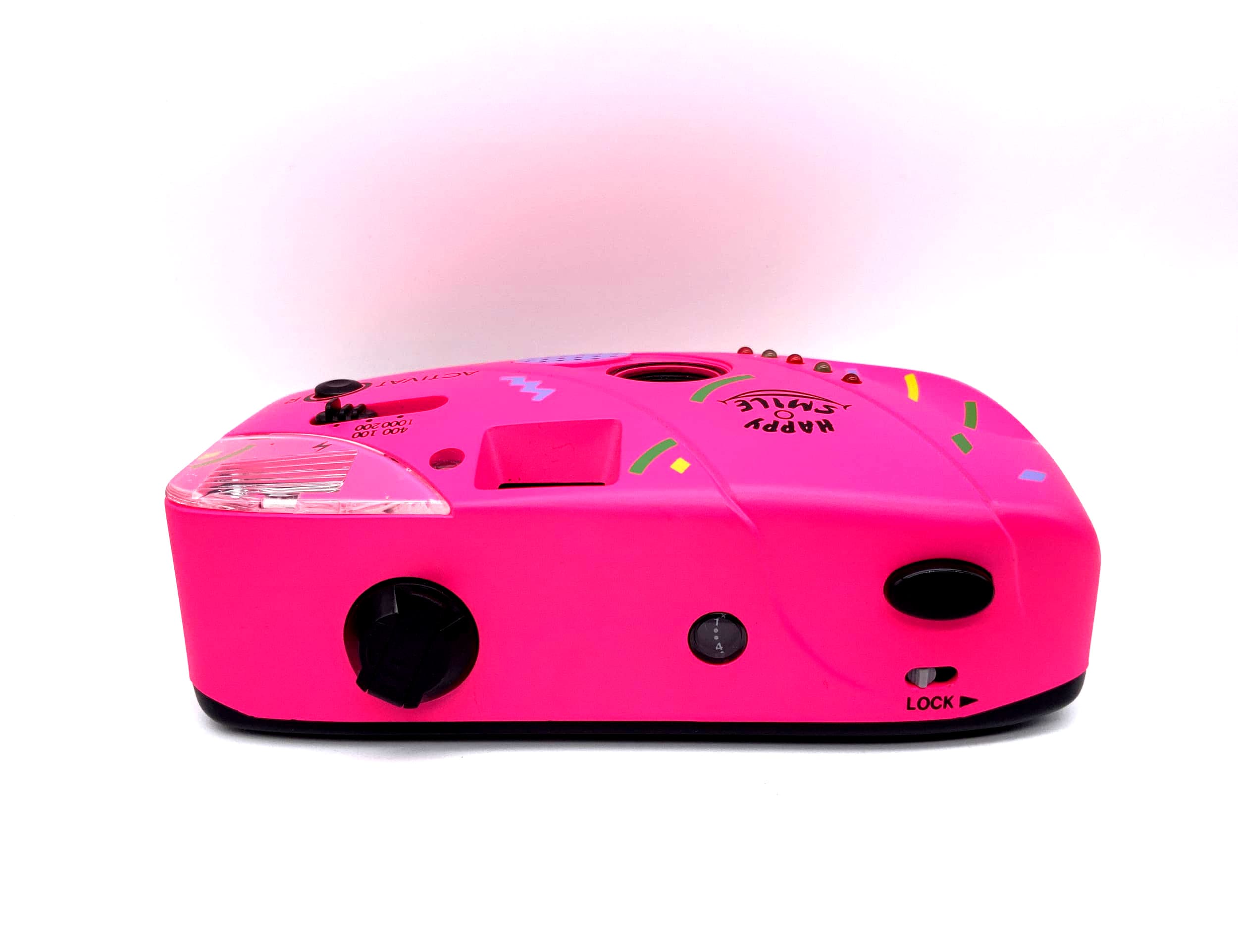 Happy Smile Activat R Appareil photo compact Point&amp;Shoot, appareil photo analogique 35 mm