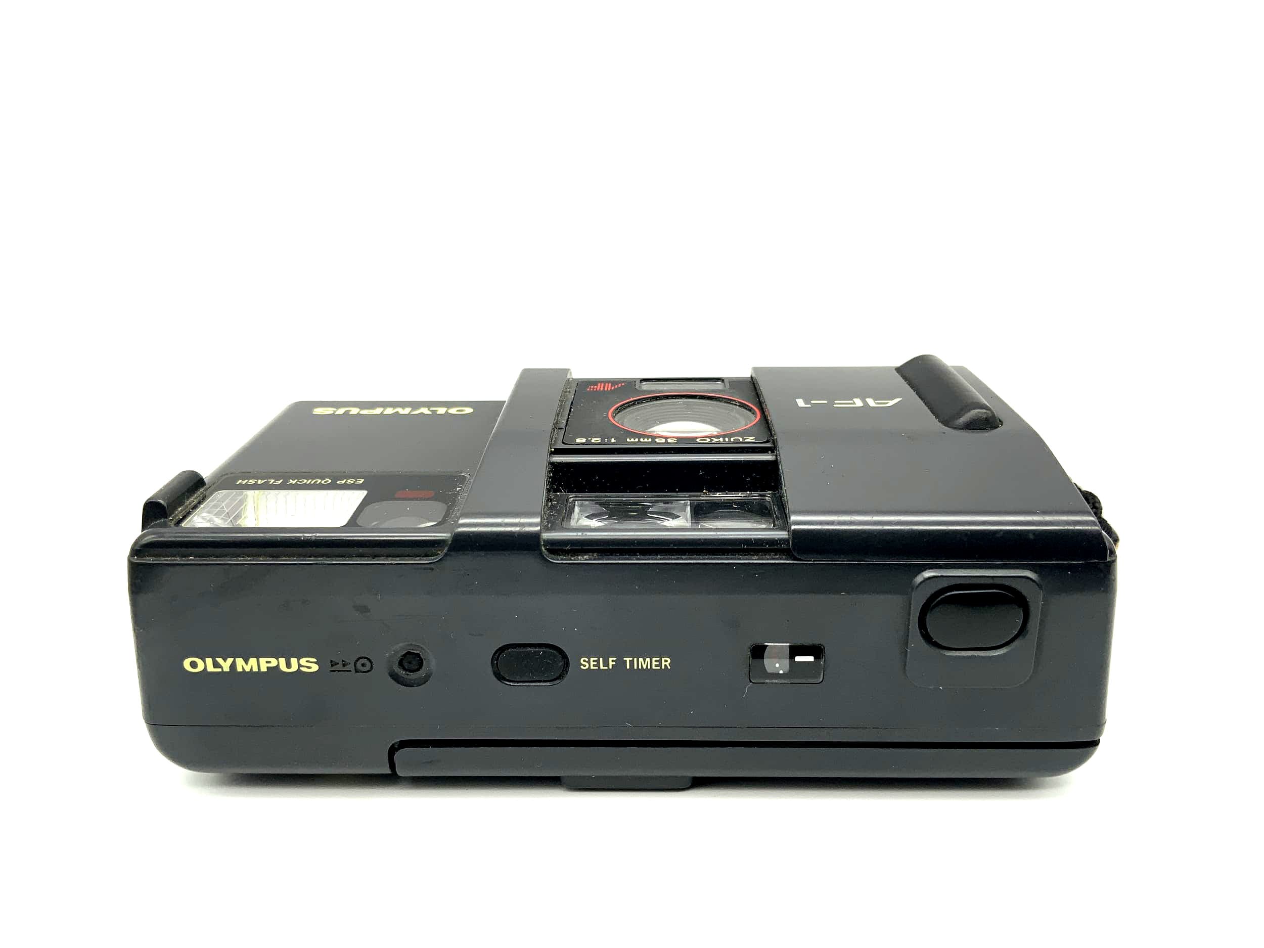 Olympus AF-1 Point&amp;Shoot avec objectif Zuiko 2.8/35 mm, appareil photo compact argentique, 35 mm