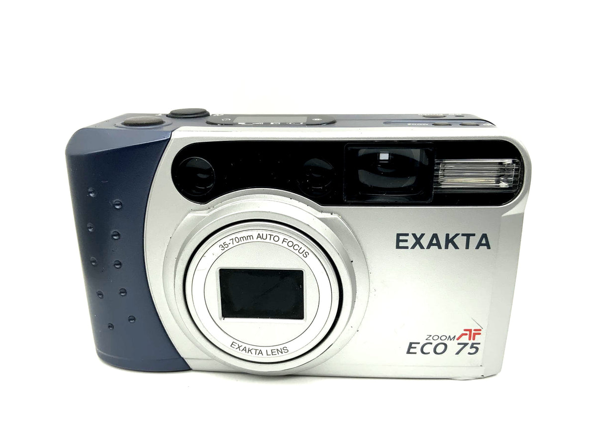 Exakta ECO 75 Appareil photo compact 35-70 mm ! Flash défectueux !