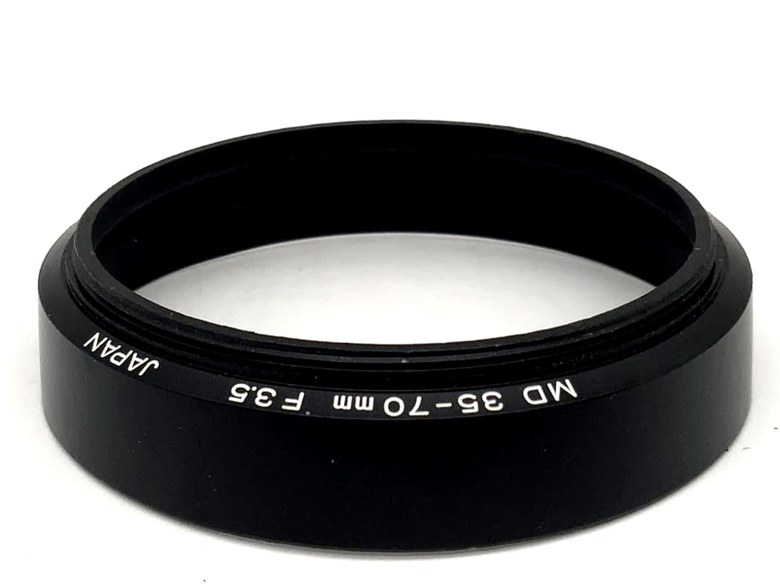Pare-soleil pour objectif Minolta MD 35-70 mm F3.5 (compatible MD-Rokkor)