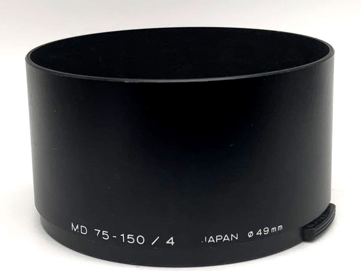 Pare-soleil métallique 49 mm pour objectif Minolta MD 75-150/4 M49