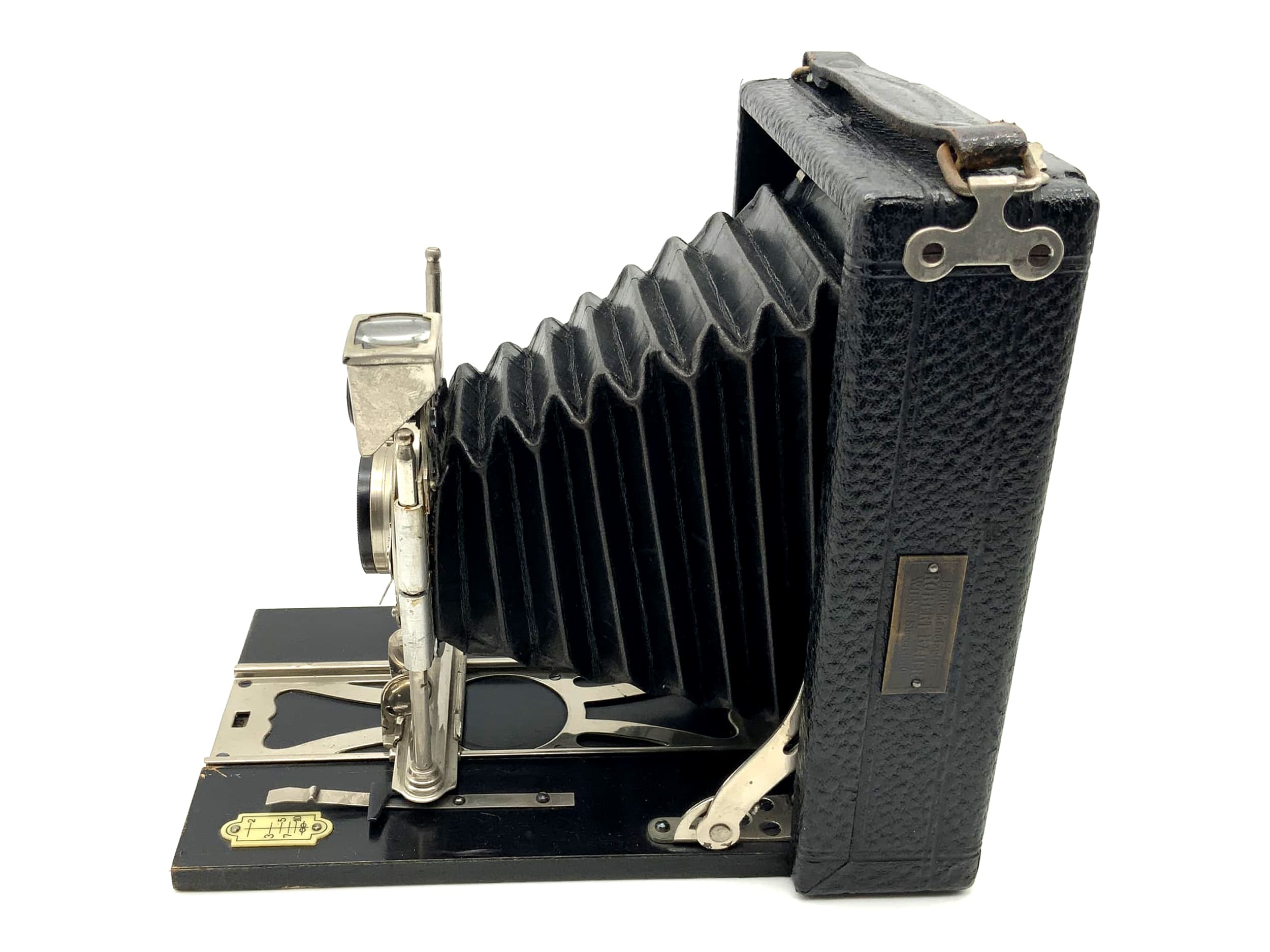 Wollensak plate camera with special aplanat 1:7.7 13.5cm 9x12 135mm Junior