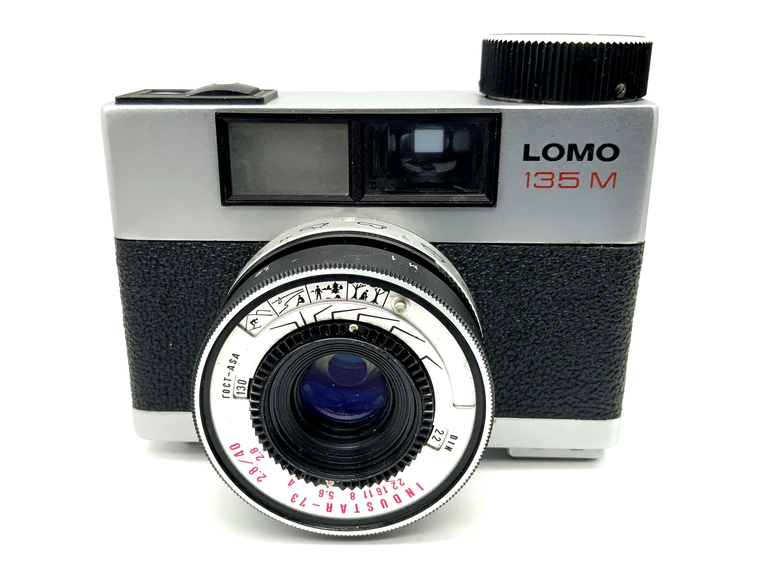 Appareil photo Lomo 135M avec viseur et objectif analogique Industar-73 1:2.8/40