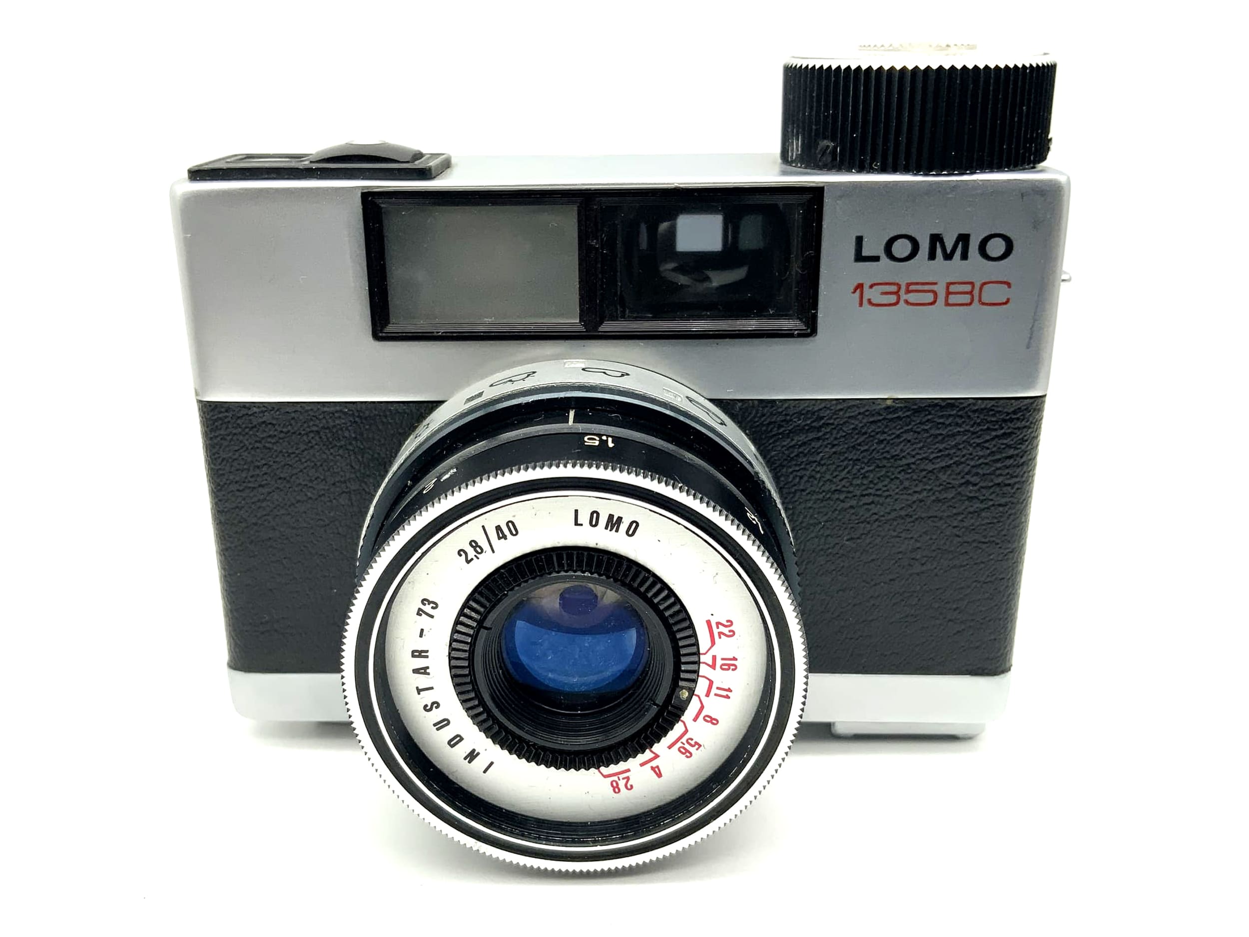 Appareil photo à viseur Lomo 135BC avec objectif analogique Industar-73 1:2.8/40