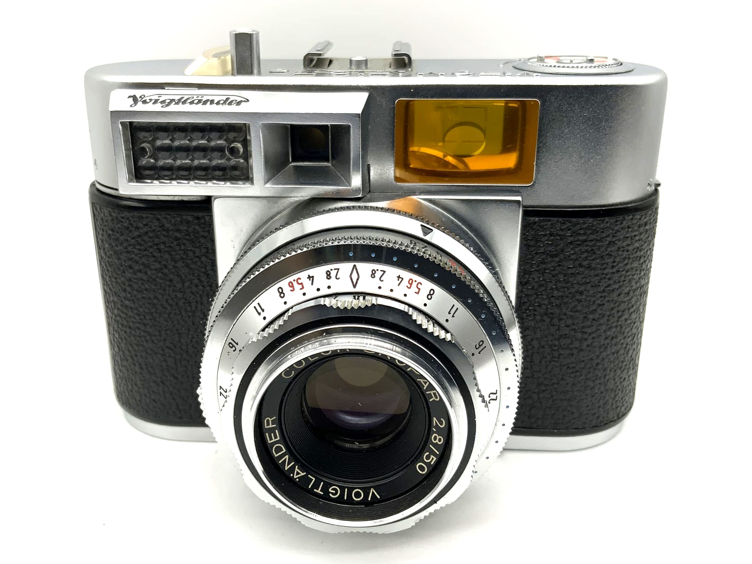 Appareil photo à viseur Voigtländer Vitomatic IIa avec Color-Skopar 2.8/50 Prontor 500 SLK-v