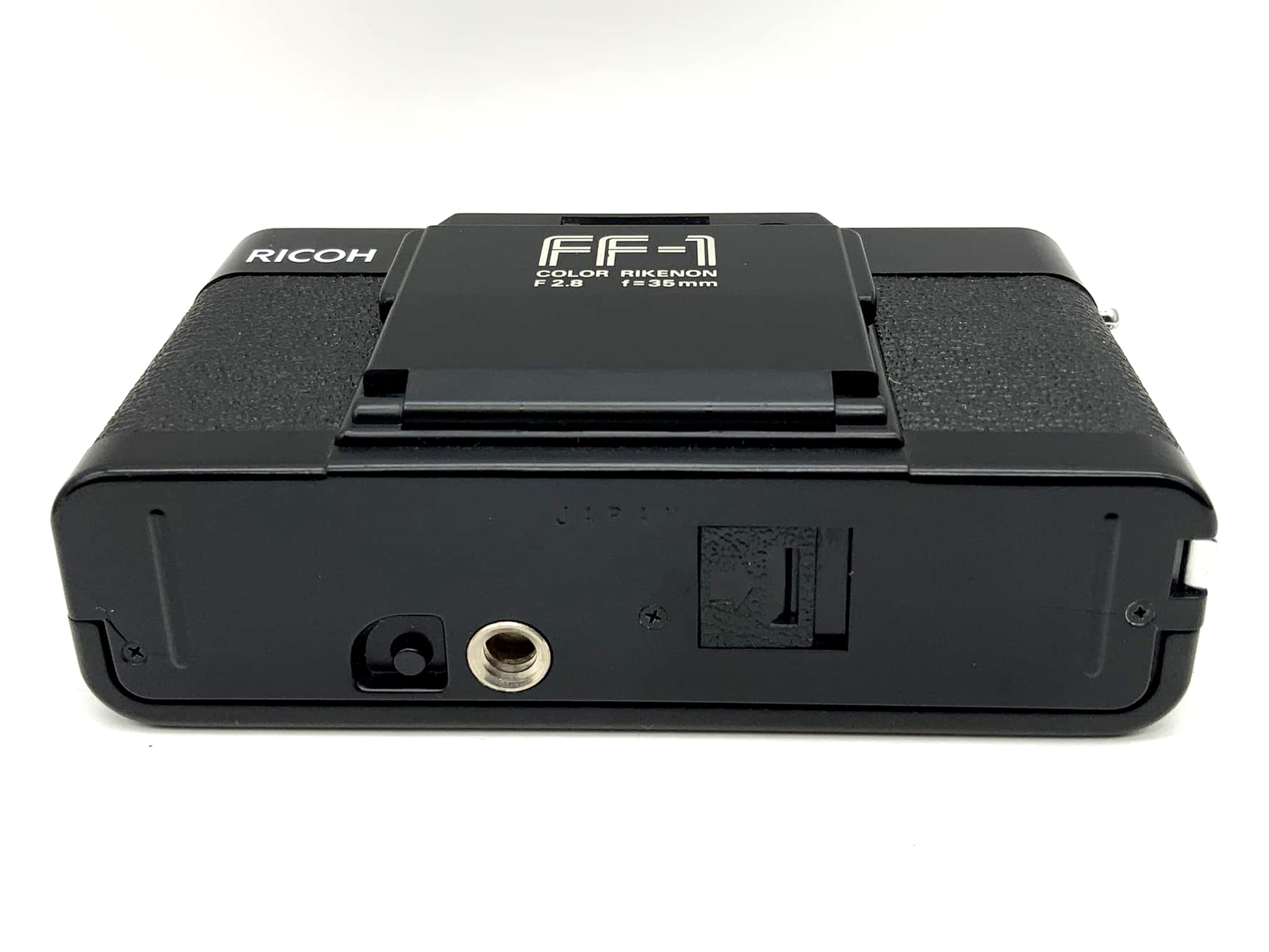 Appareil photo à visée Ricoh FF-1 avec objectif couleur Rikenon F 2.8 f=35mm, appareil photo analogique Point&amp;Shoot