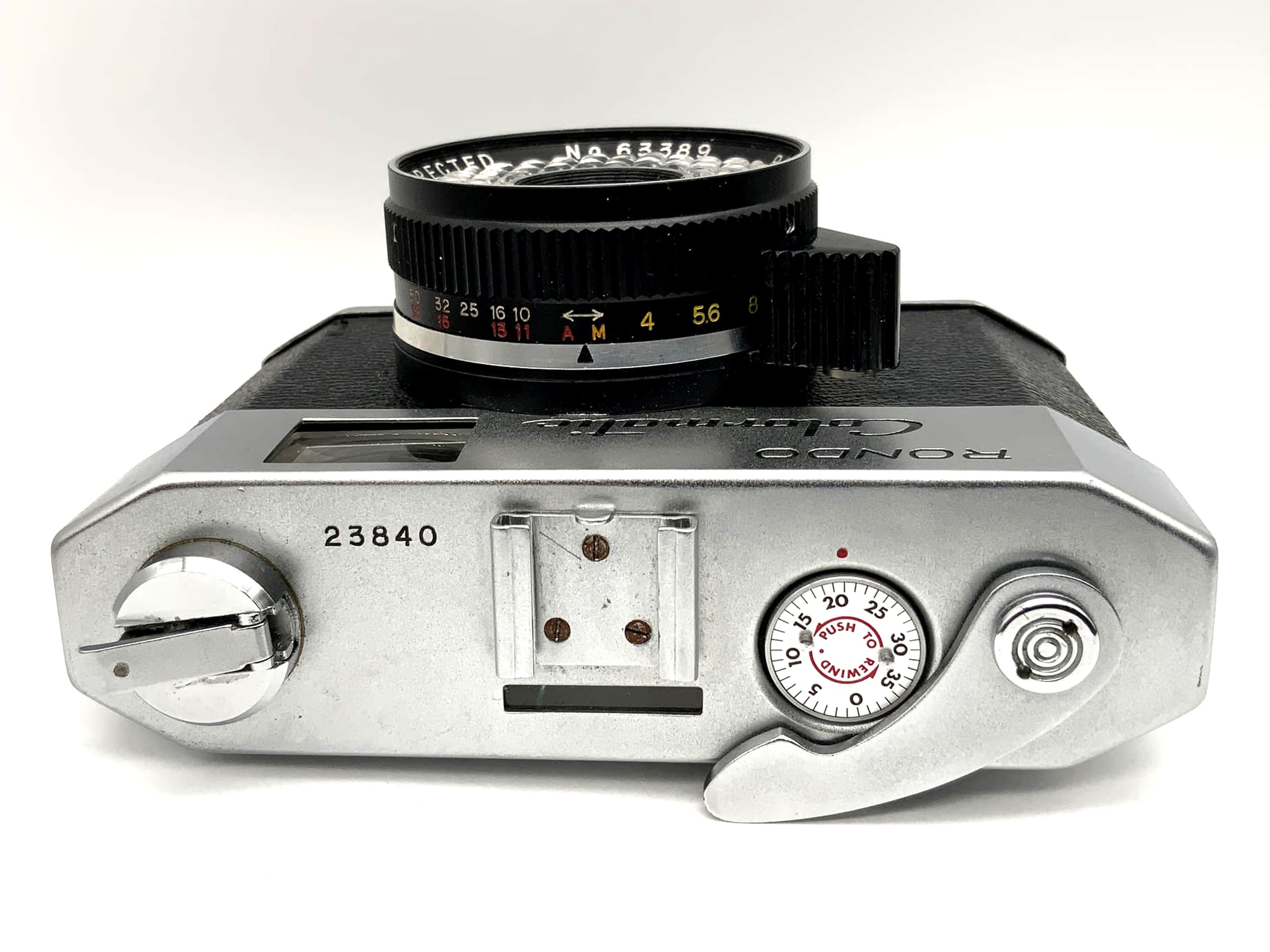 Appareil photo à viseur Rondo Colormatic avec appareil photo analogique 35 mm Rondonar-W