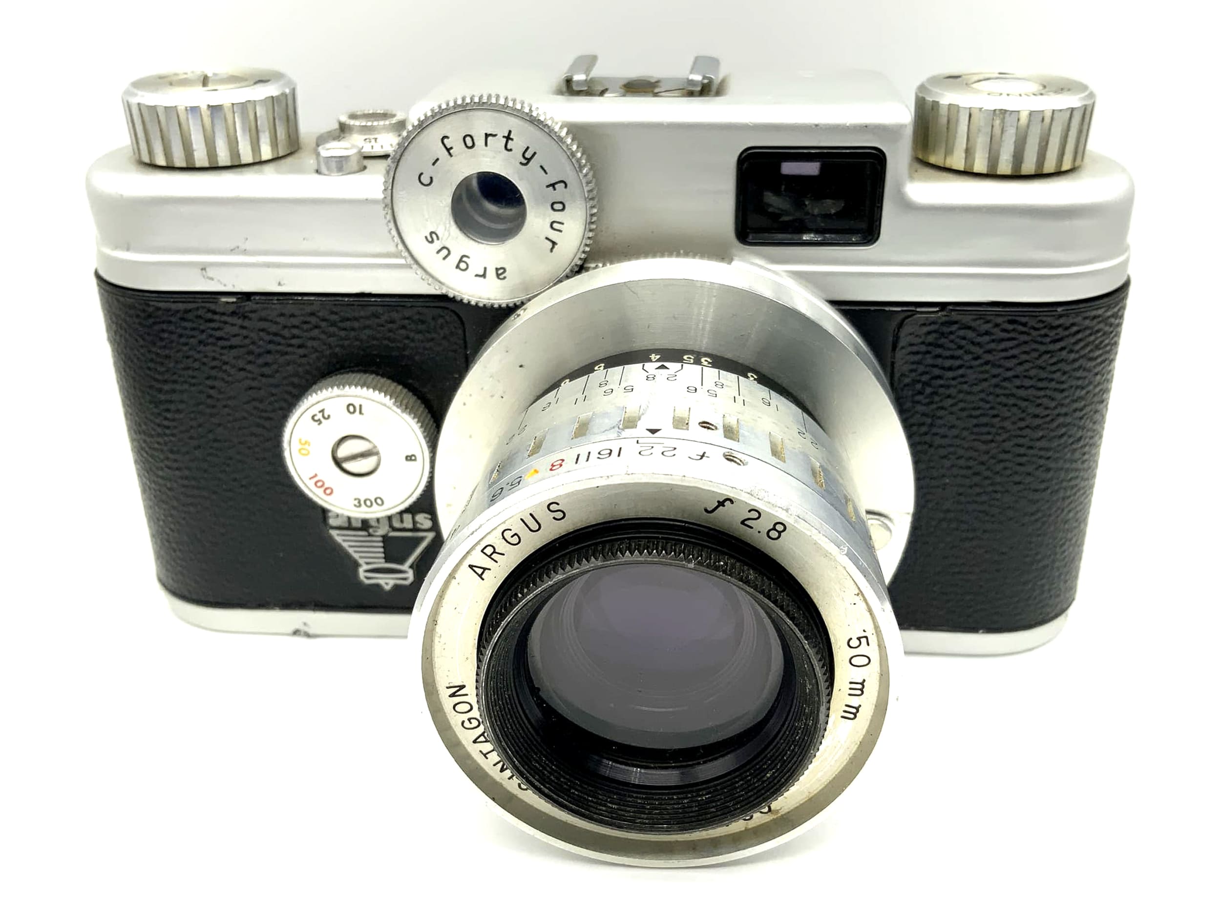 Appareil photo à viseur Argus C44 avec objectif Cintagon f2.8 50 mm analogique C44