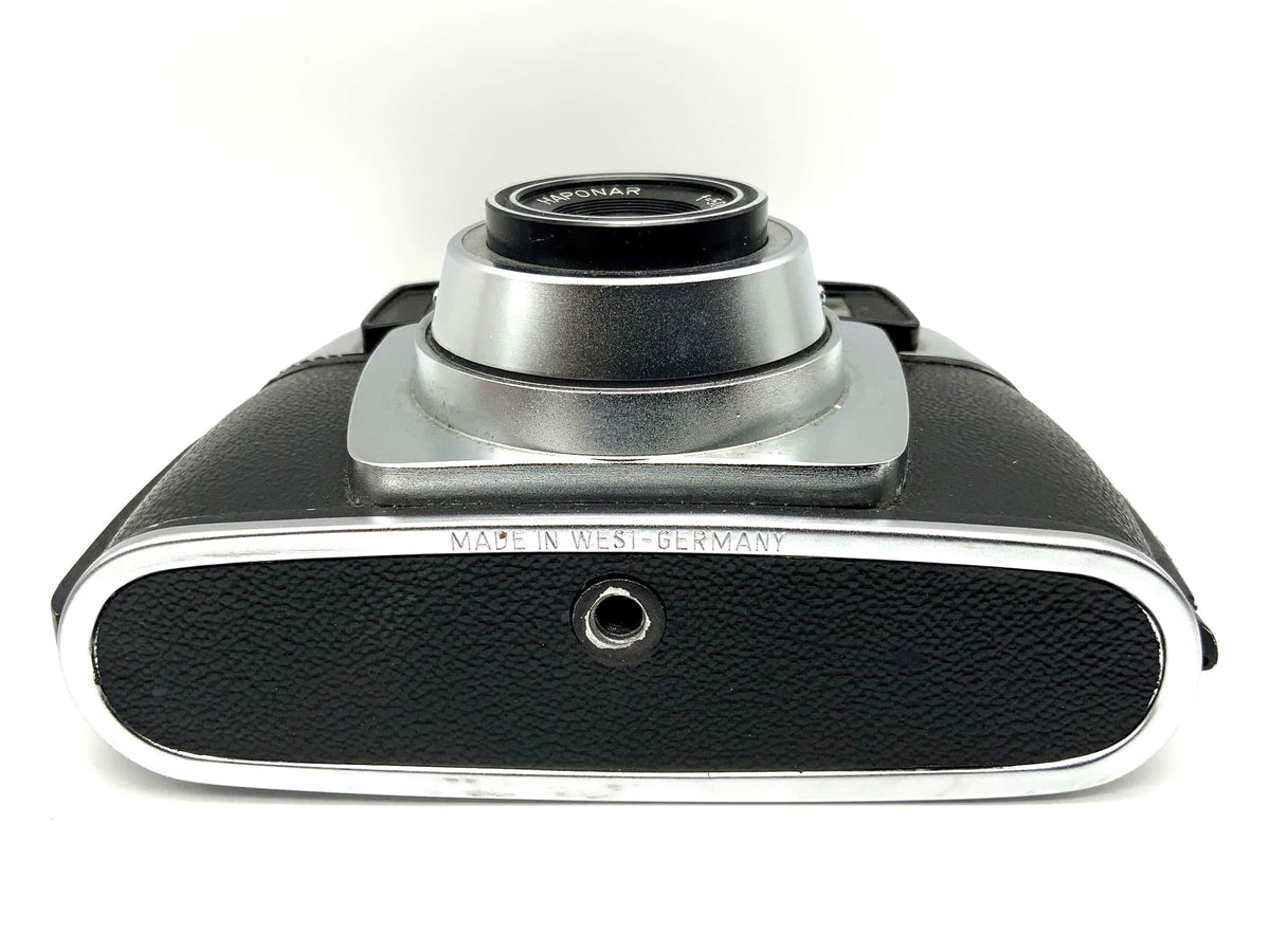 Haptomatic viewfinder camera with Haptonar 50mm analog camera