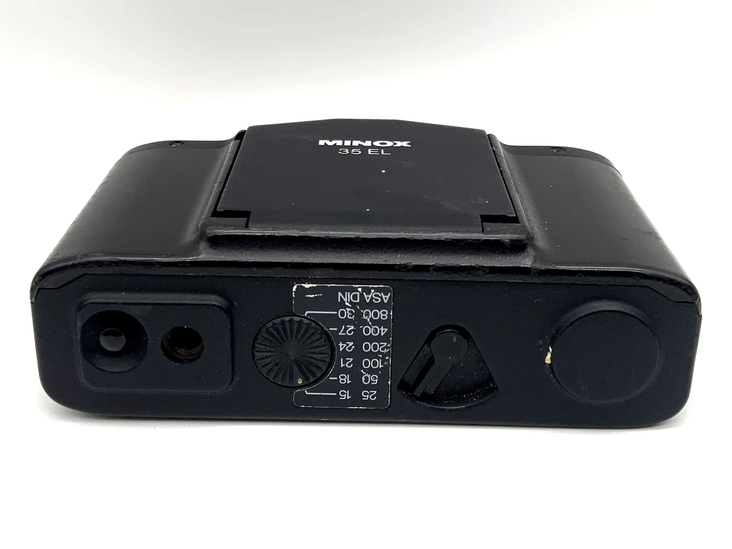 Appareil photo télémétrique Minox 35 EL avec objectif Color Minotar 1:2.8 35 mm Point &amp; Shoot ! Cellule posemétrique défectueuse !