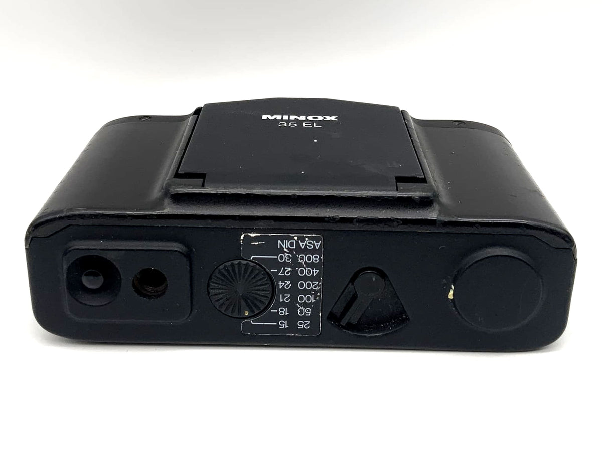 Minox 35 EL rangefinder camera with Color Minotar 1:2.8 35mm Point&amp;Shoot lens! Light meter defective!
