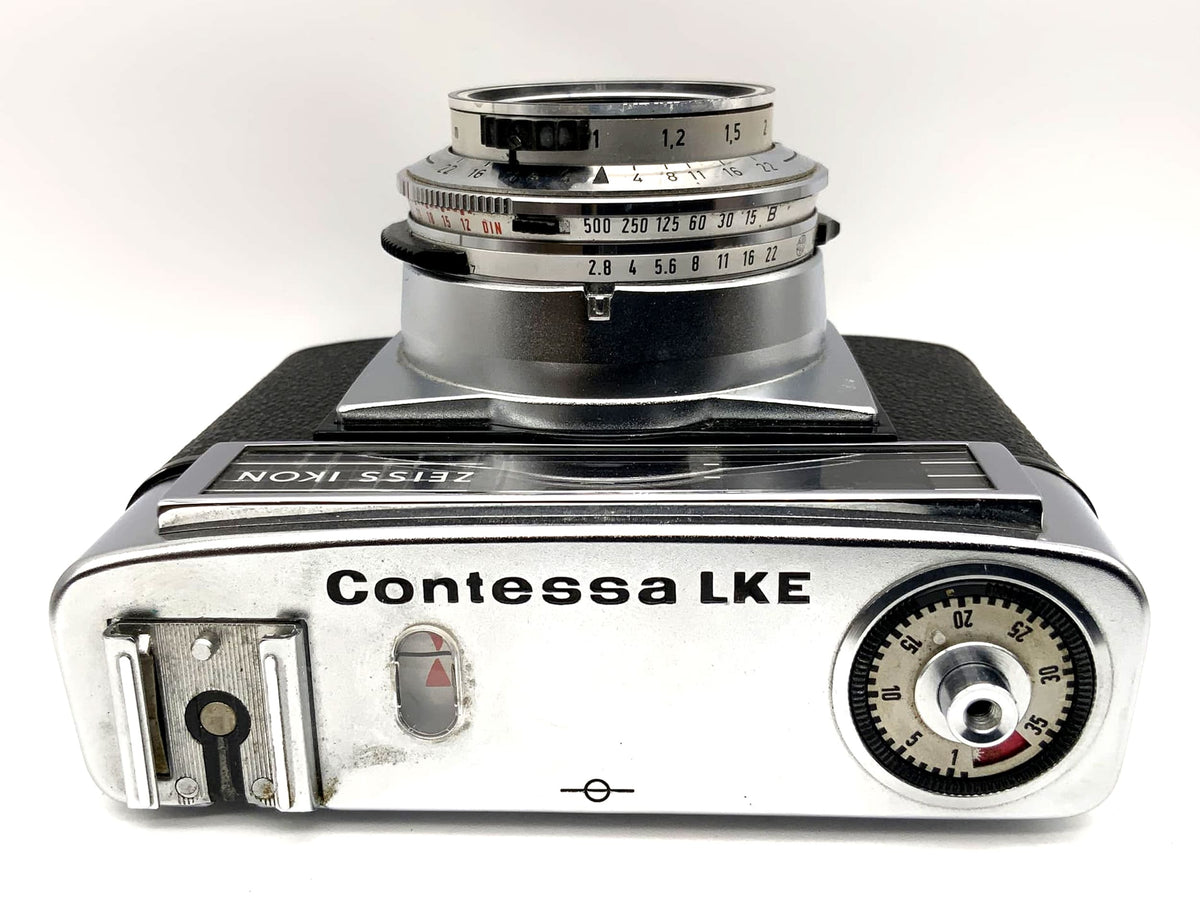 Zeiss Ikon Contessa LKE avec Tessar 1:2.8/50mm Prontor 500 LK !Beli défectueux !