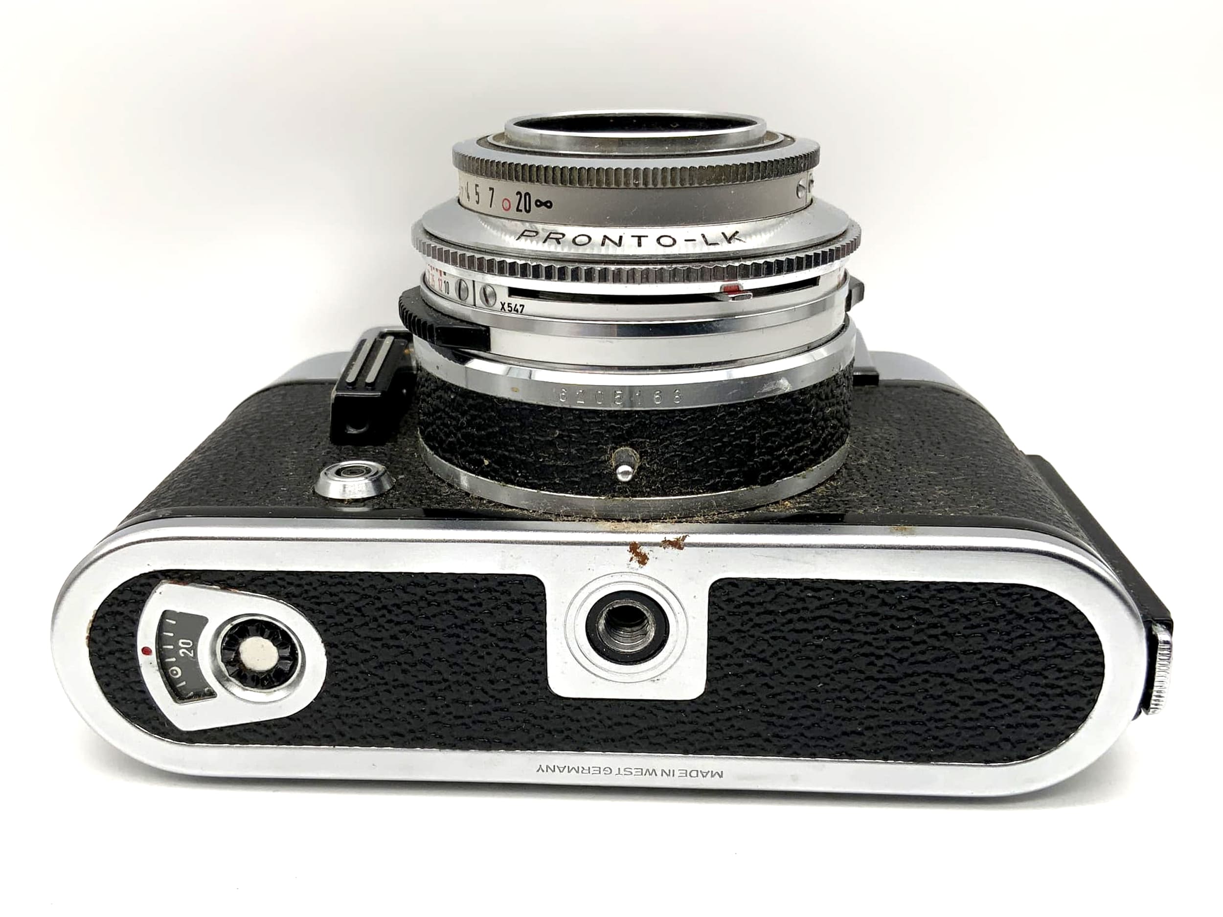 Voigtländer Vito CLR camera with Color Skopar 1:2.8/50 Pronto-LK lens! Light meter defective!