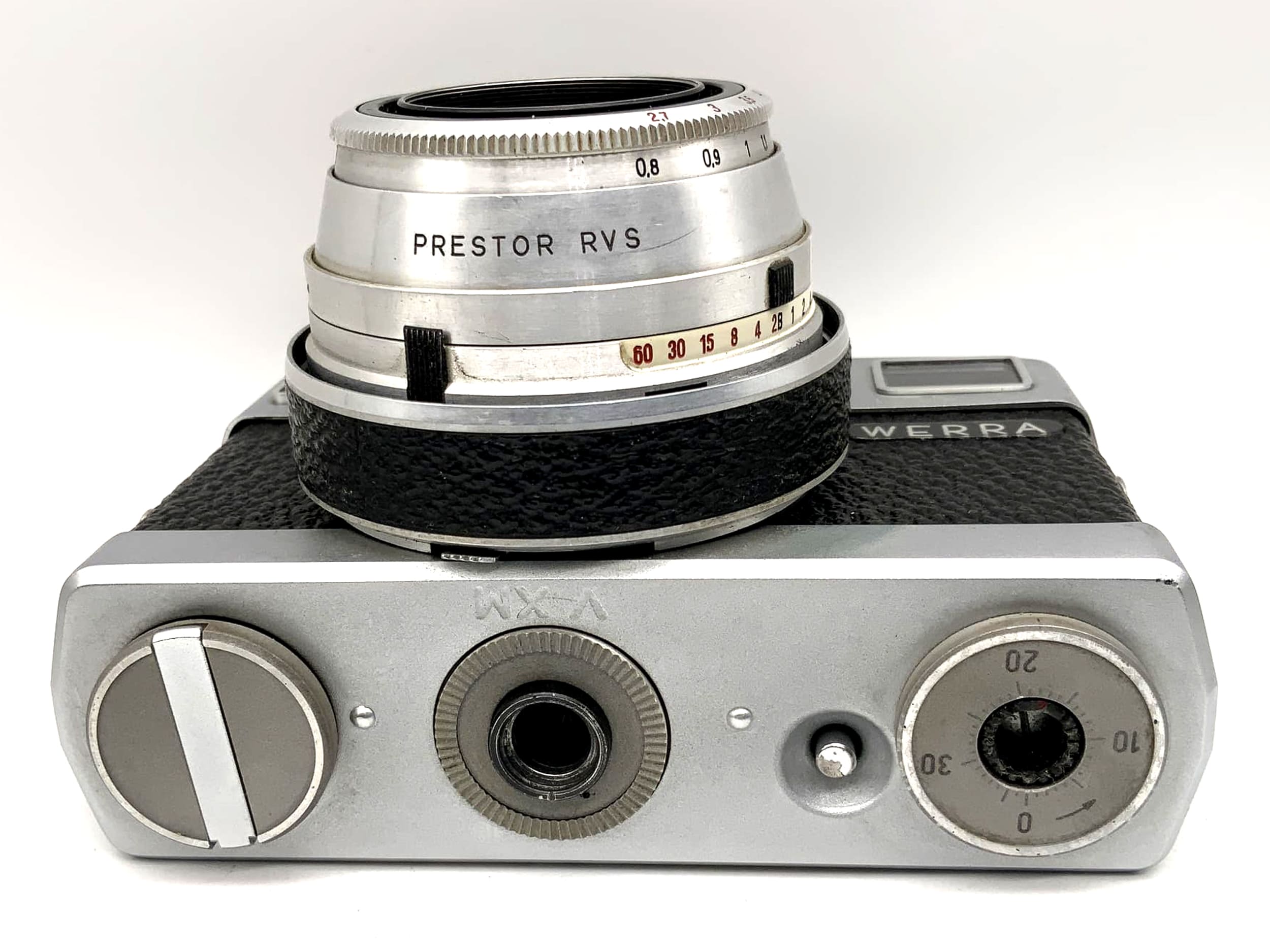 Appareil photo télémétrique Carl Zeiss Jena Werra I avec objectif Tessar 2.8/50 ! Cellule posemétrique défectueuse !