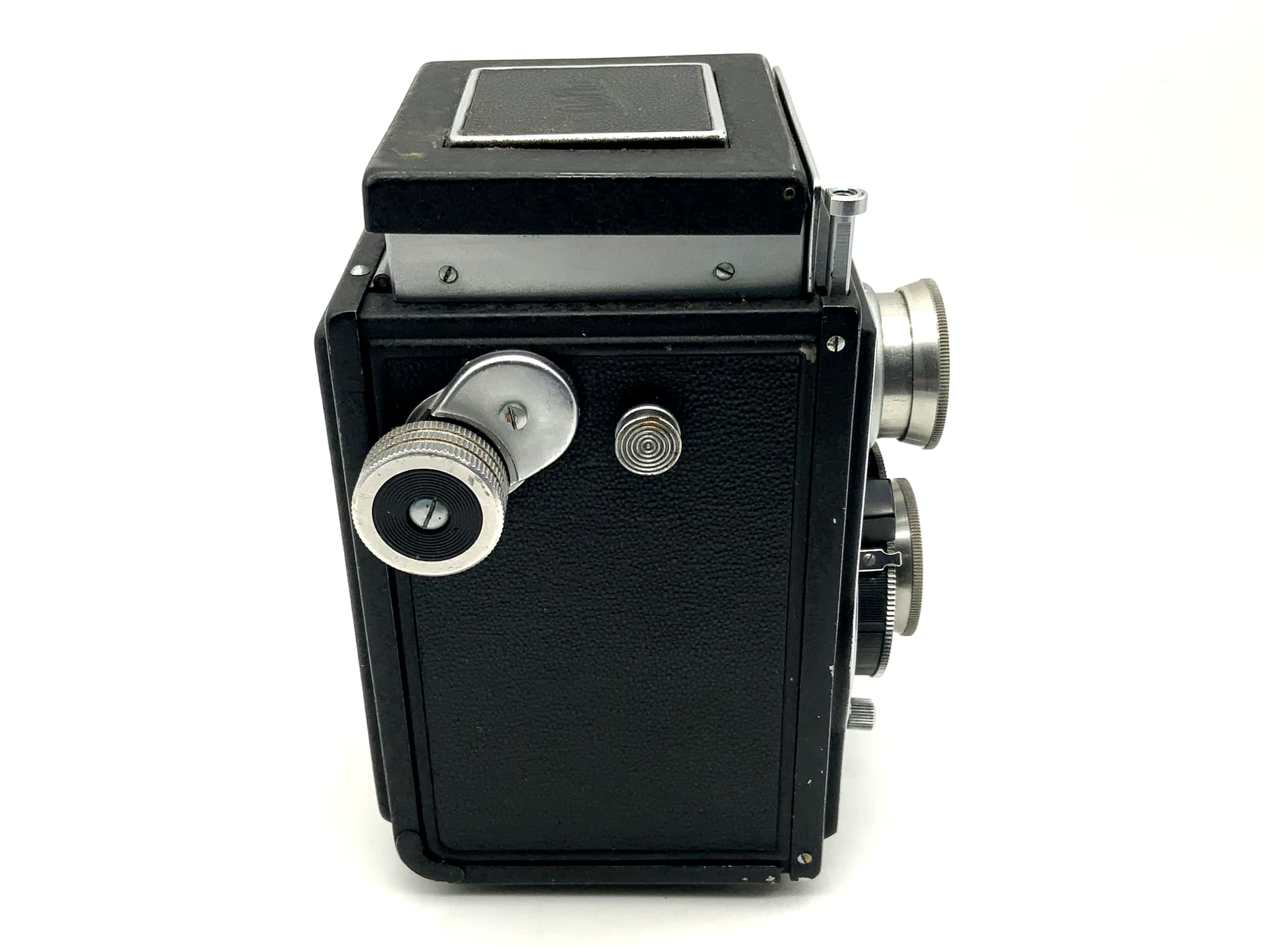 Appareil photo double objectif Welta Reflexiona II TLR avec ROW Pololyt 1:3.5 / 75mm rouge V Vebur