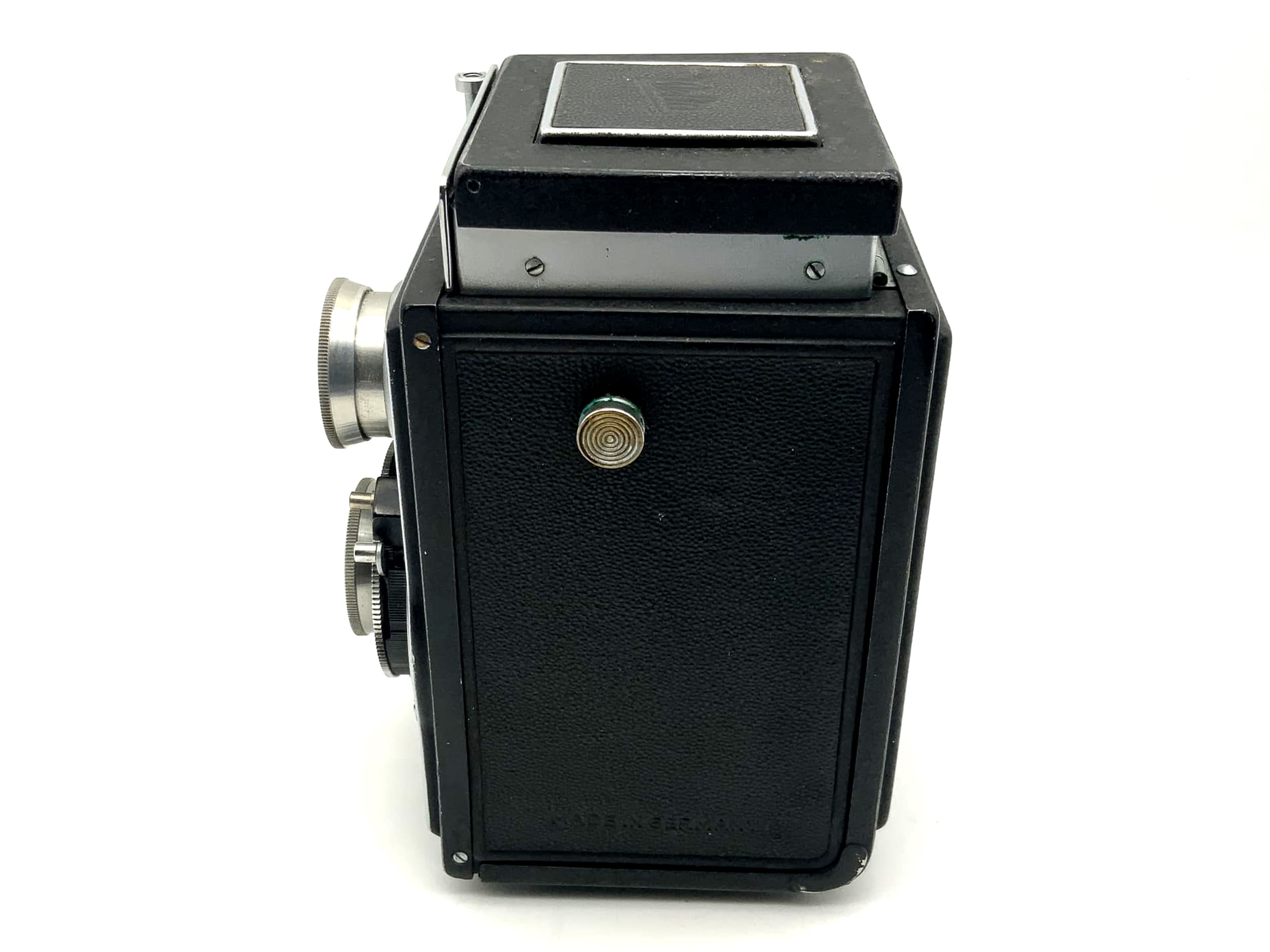 Appareil photo double objectif Welta Reflexiona II TLR avec ROW Pololyt 1:3.5 / 75mm rouge V Vebur