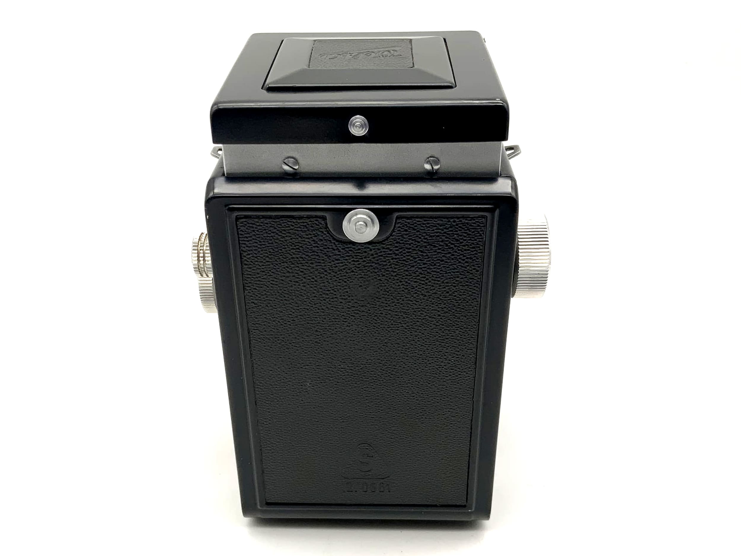Welta Weltaflex TLR avec objectif E.Ludwig Meritar 1:3.5 / 75 mm rouge V Vebur reflex bi-objectif