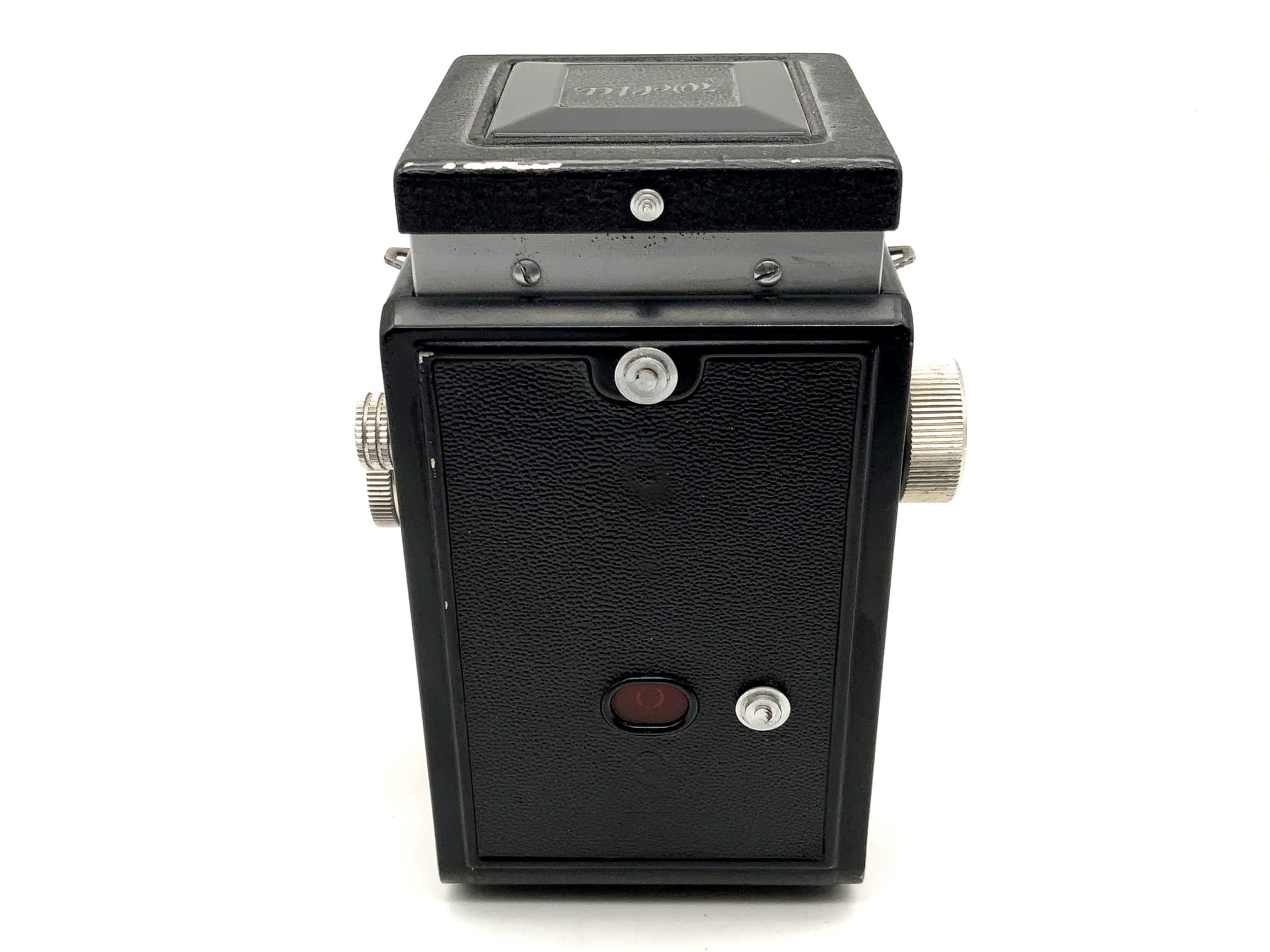 Welta Weltaflex TLR avec objectif bi-objectif Meyer Optik Trioplan 1:3.5/75mm rouge V Vebur