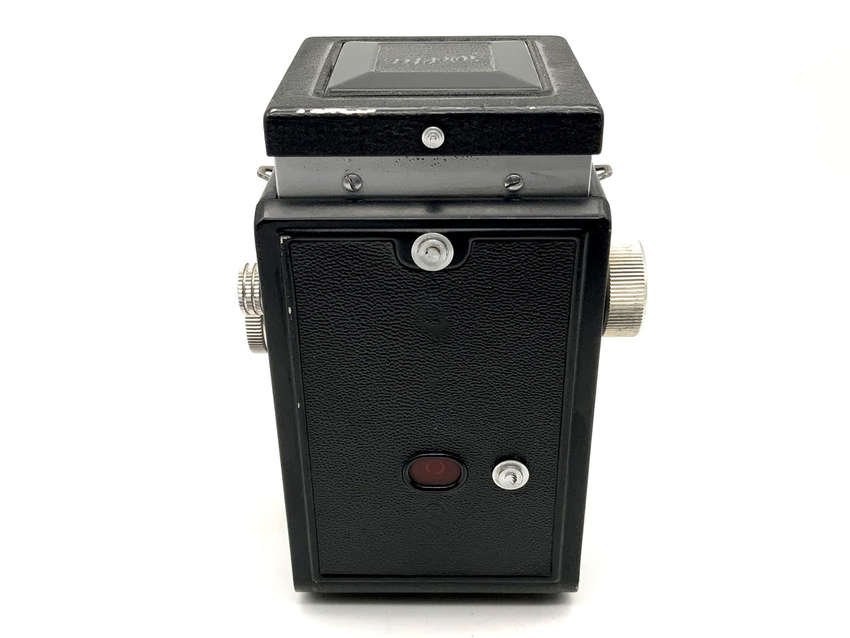 Welta Weltaflex TLR with Meyer Optik Trioplan 1:3.5/75mm red V Vebur twin-lens reflex