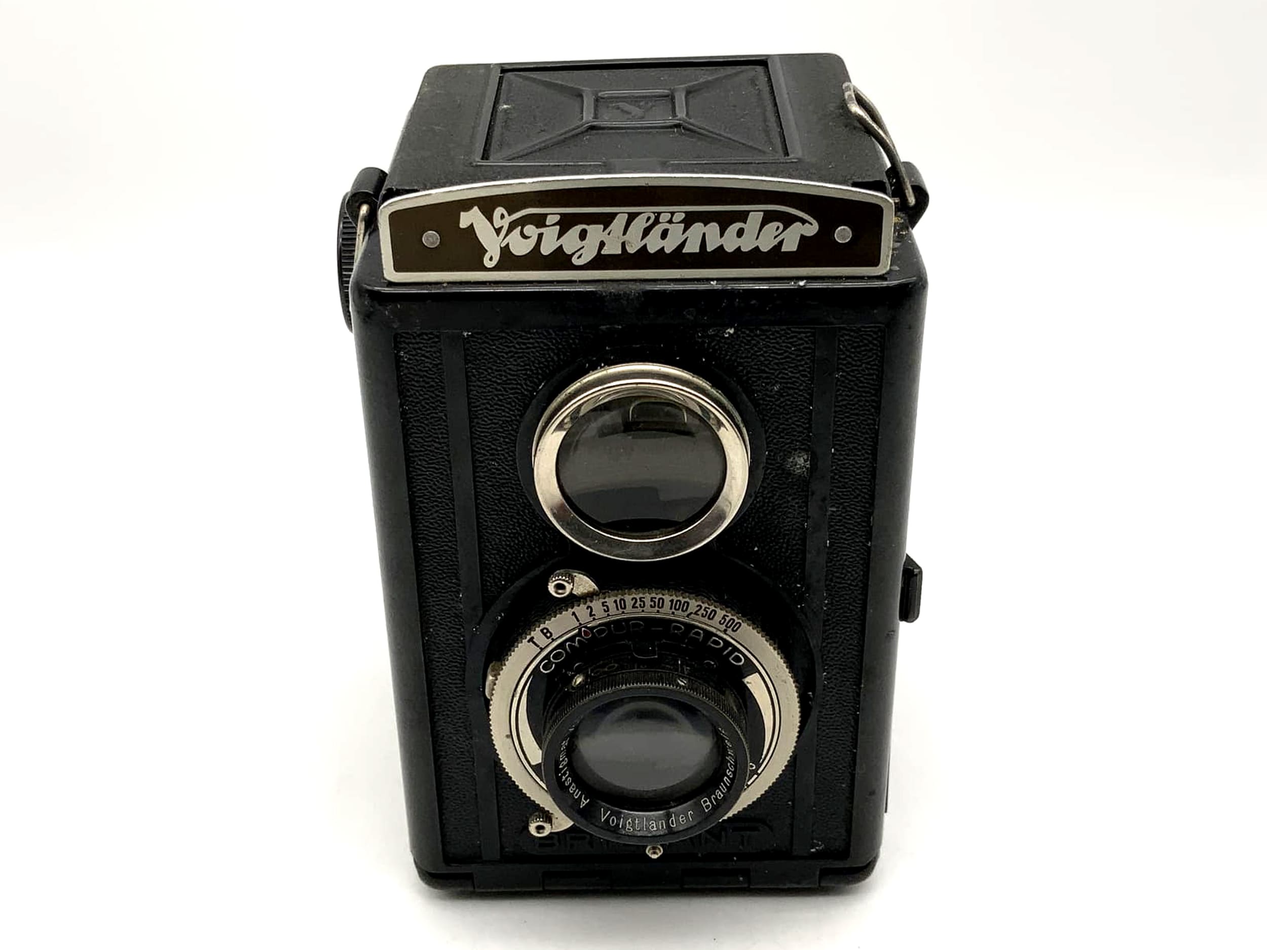Voigtländer Brillant TLR with Anastigmat Voigtar 1:3.5 /7.5cm Compur-Rapid Defect