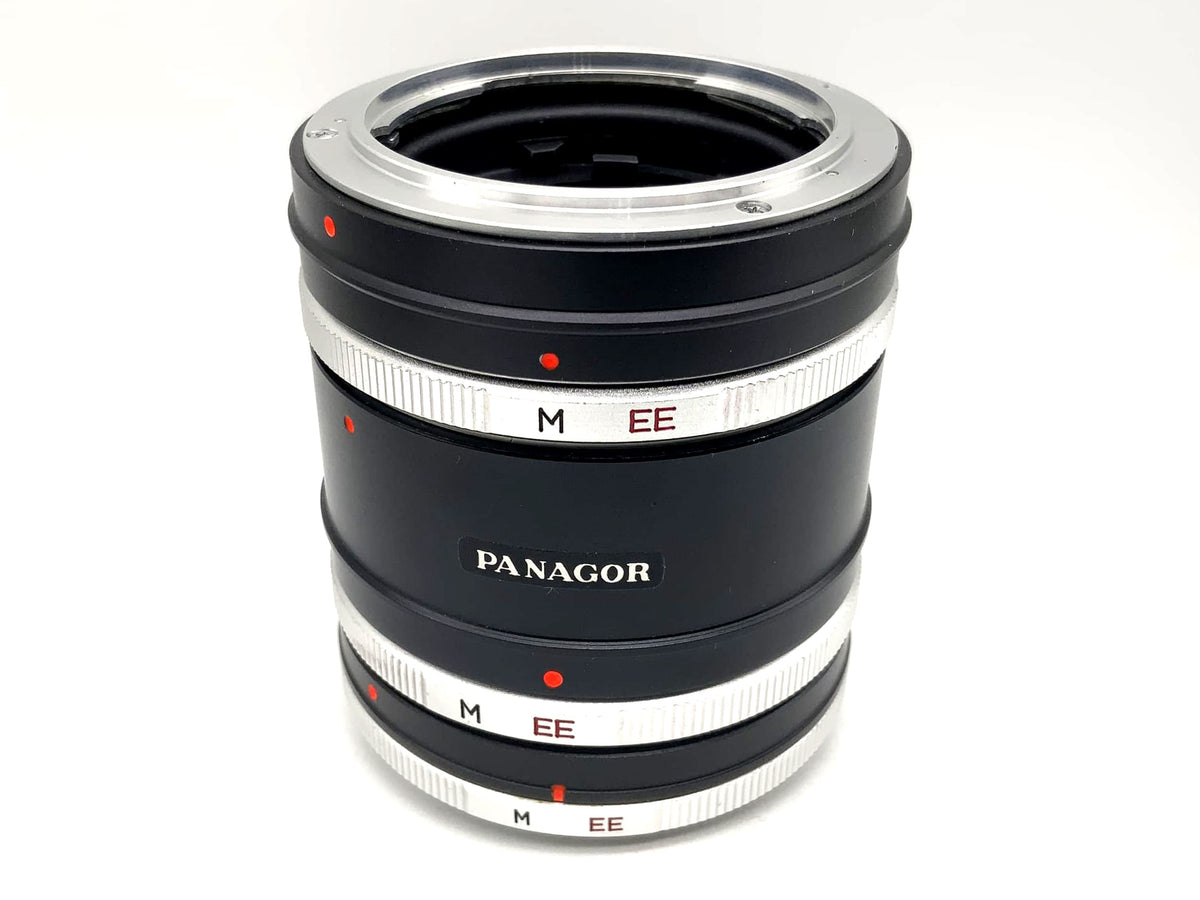 Ensemble de bagues intermédiaires Panagor M EE 12 mm + 20 mm + 36 mm Macro Gros plan (Konica AR)