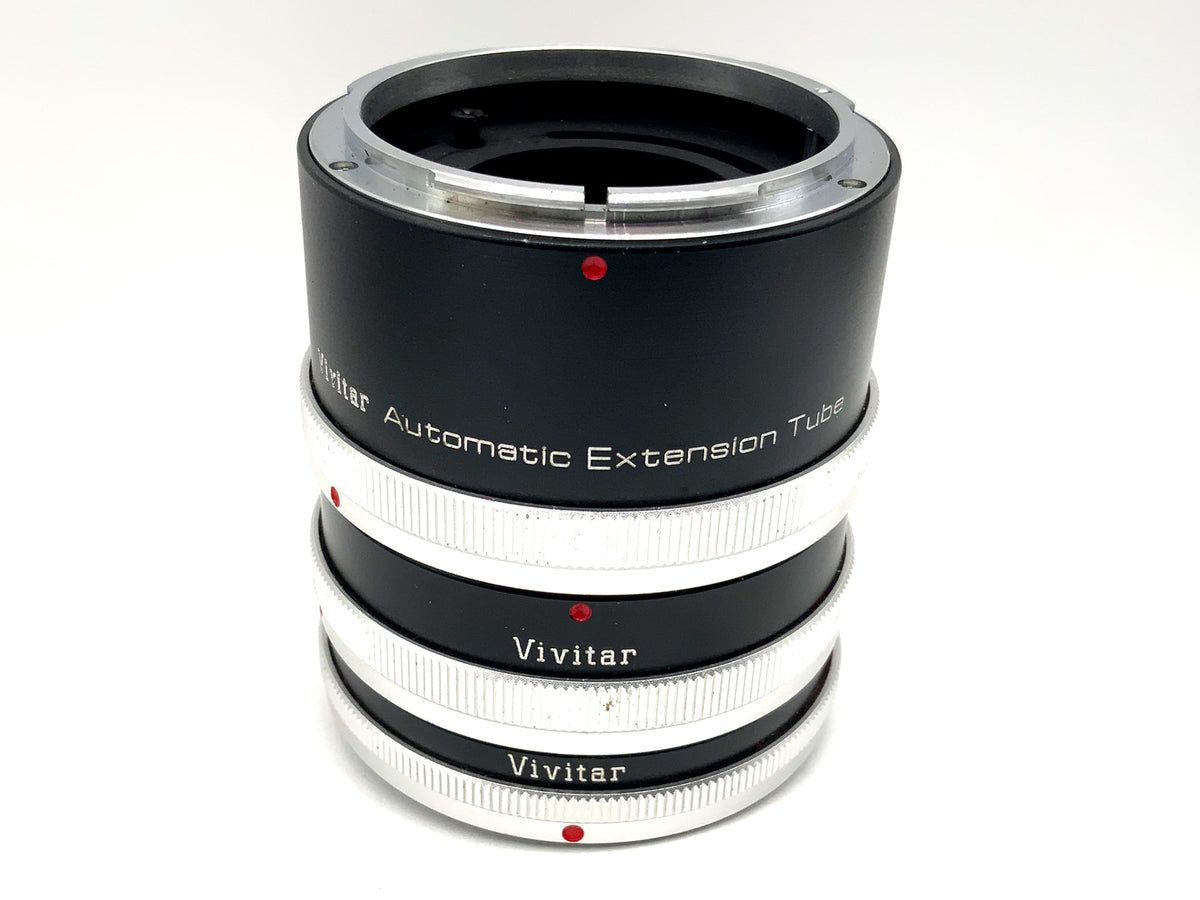 Kit de tubes d'extension Vivitar AT-4 FL-FD 12 mm + 20 mm + 36 mm (Canon FD)