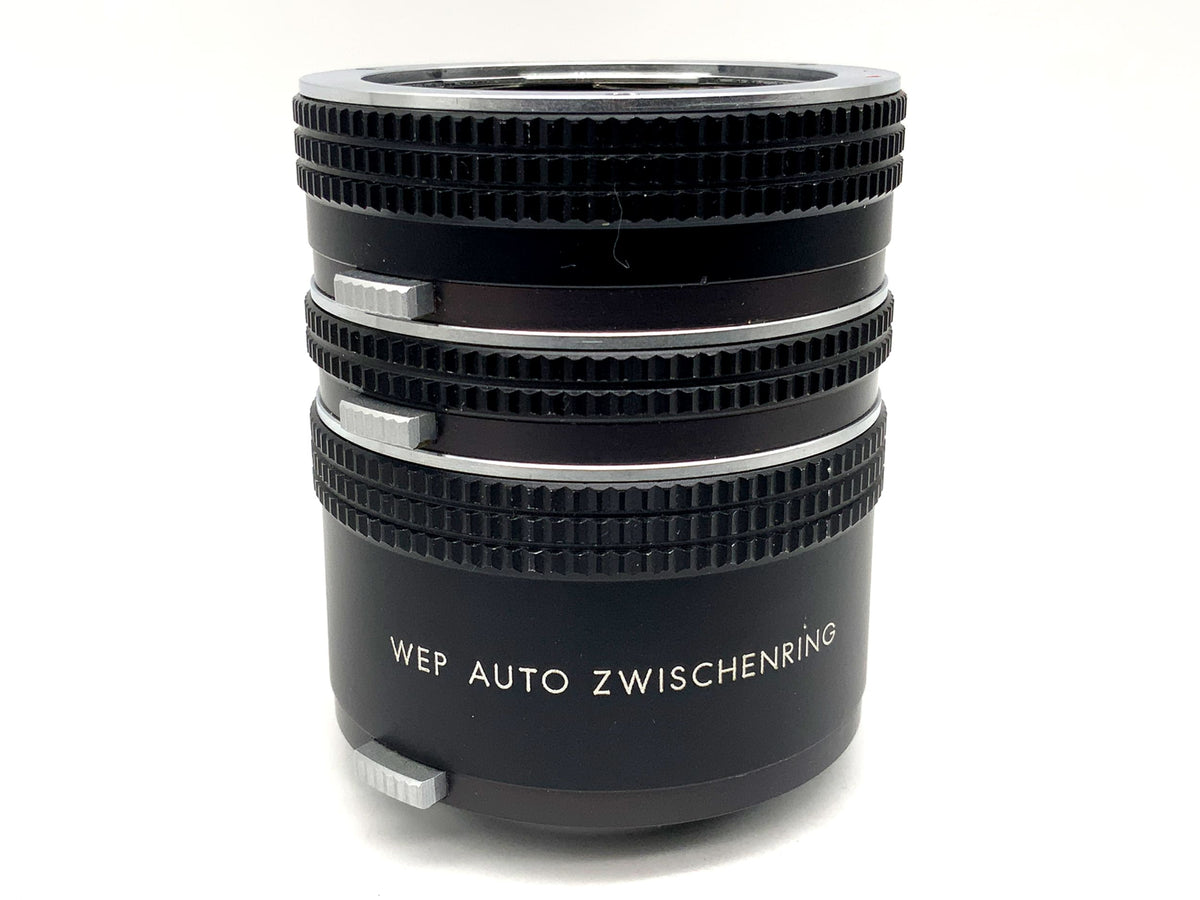 Bagues intermédiaires automatiques WEP 12 mm + 20 mm + 36 mm Macro pour gros plan (Olympus OM)