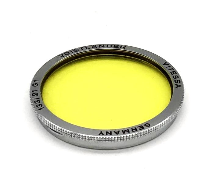 Filtre coloré Voigtländer 133/21 G1 Jaune (Vitessa)