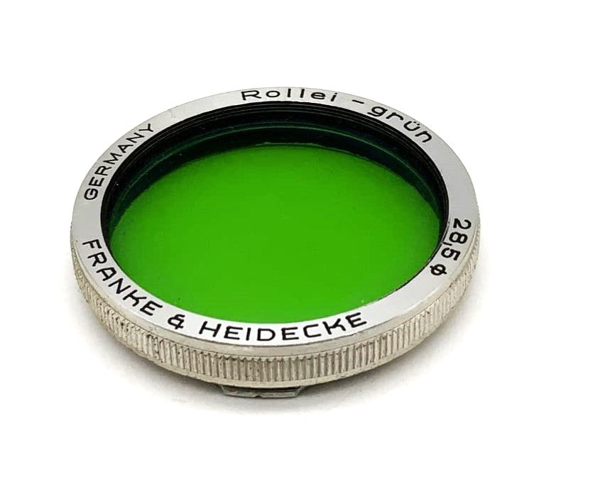 Filtre de couleur vert Rollei pour Rolleiflex f/3.5 Tessar/Xenar (RI)