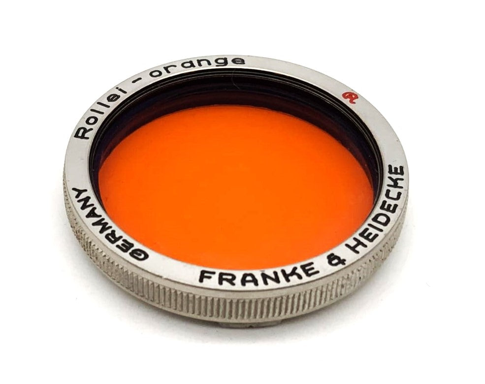 Filtre de couleur orange Rollei pour Rolleiflex f/3.5 Tessar/Xenar (RI)