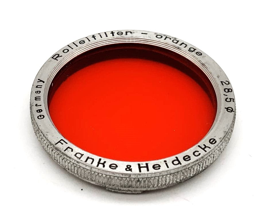 Rollei orange color filter for Rolleiflex f/3.5 Tessar/Xenar (RI)