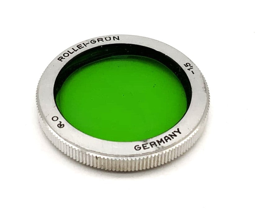 Filtre de couleur vert Rollei -1,5 pour Rollei 16 (R0)
