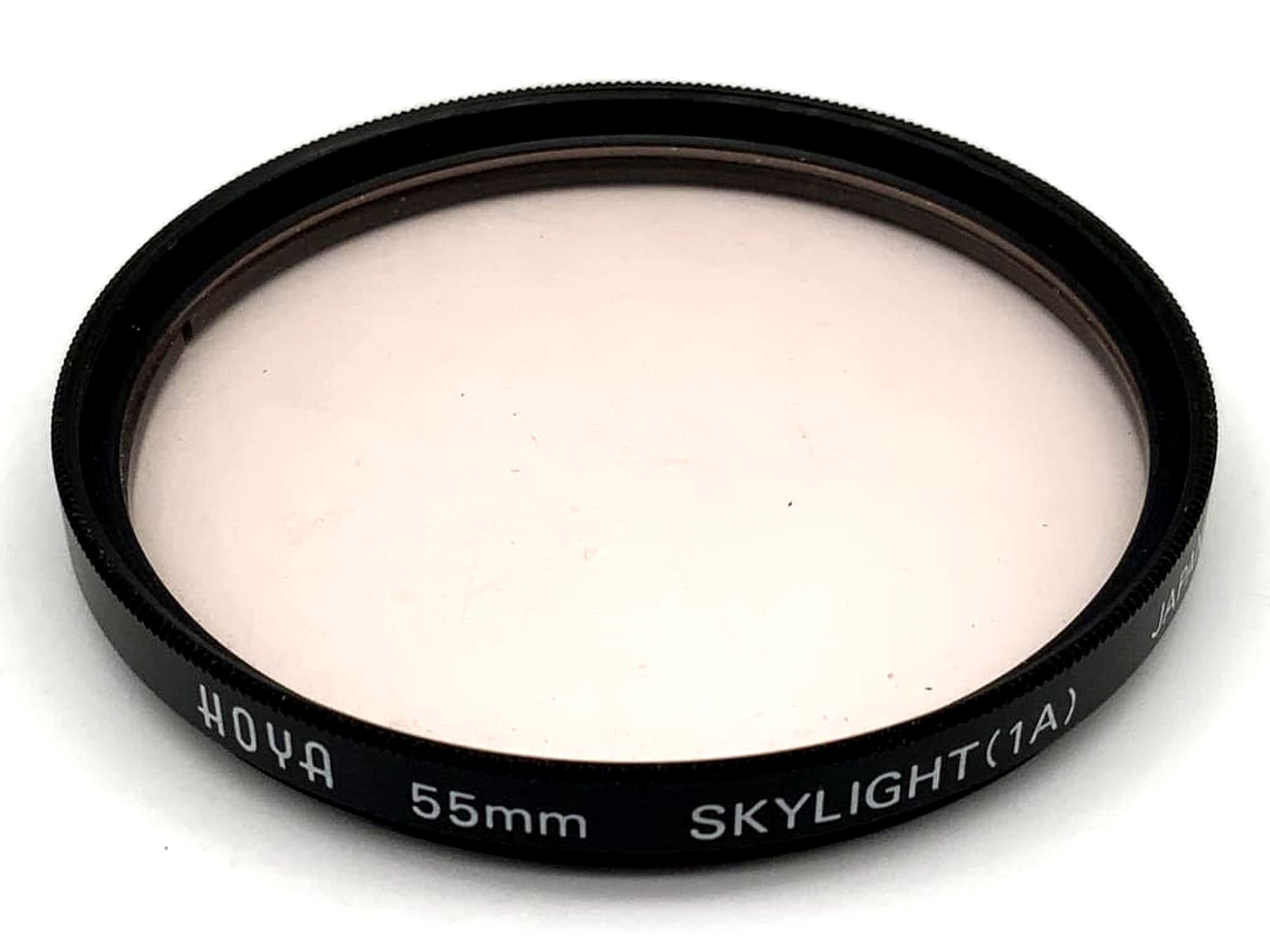 Filtre Hoya Skylight (1A) 55 mm, filetage circulaire M55