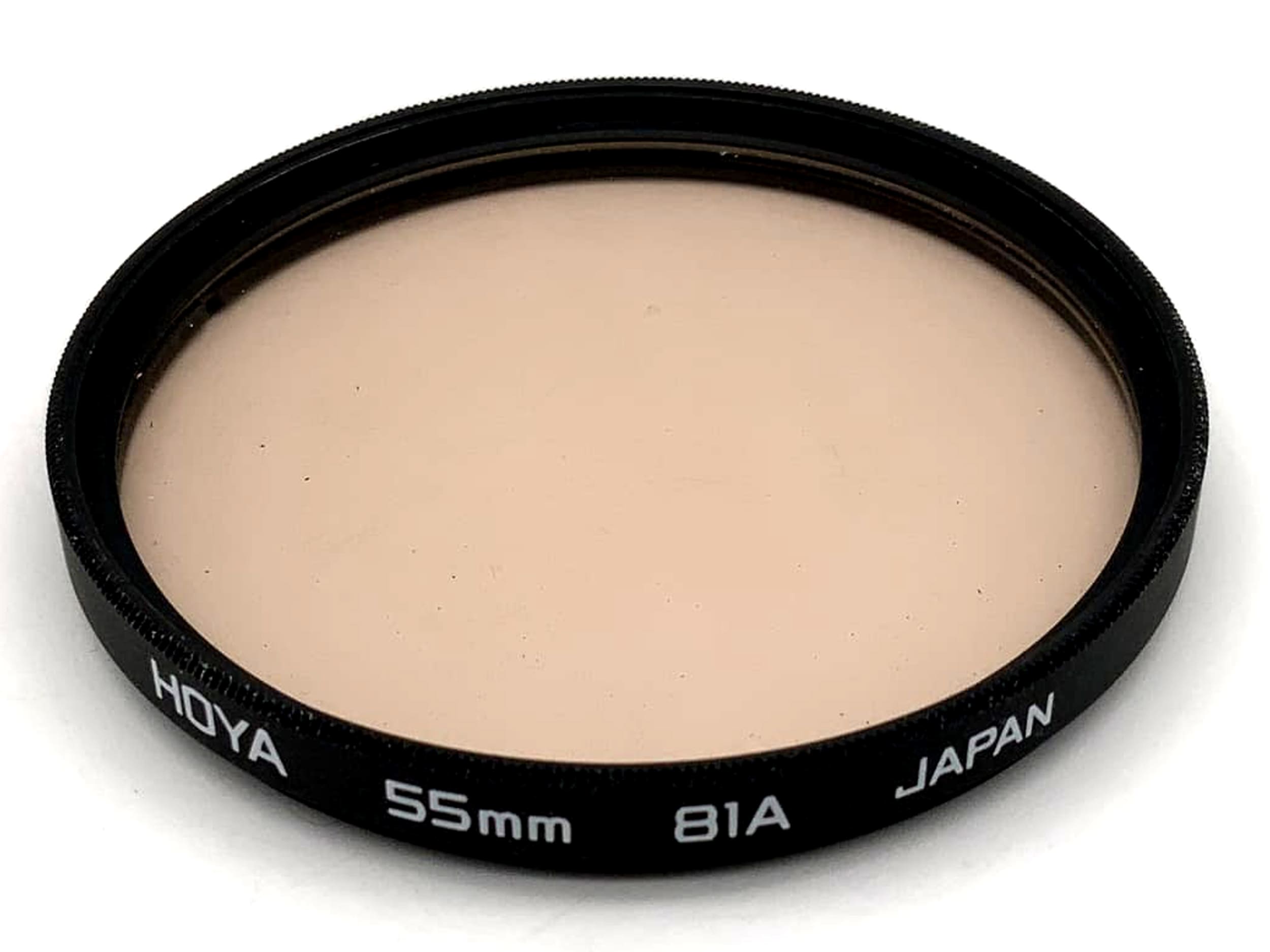Filtre de couleur Hoya 81A, filtre correcteur circulaire de 55 mm, filetage M55