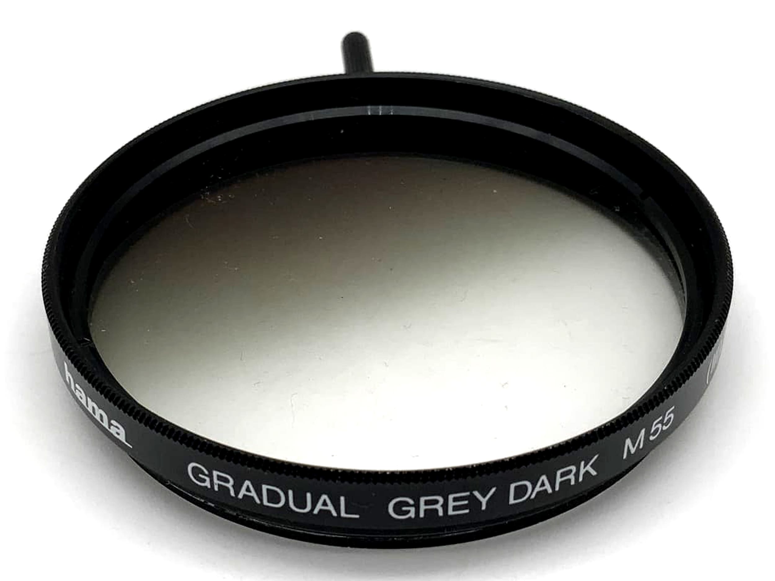 Filtre dégradé gris foncé Hama (III) 55 mm M55