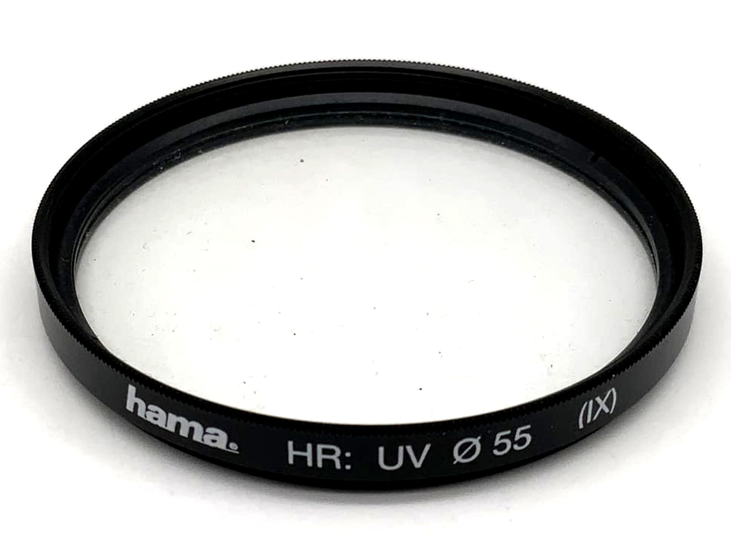 Hama UV HR : Filtre UV (IX) circulaire 55 mm Filetage M55