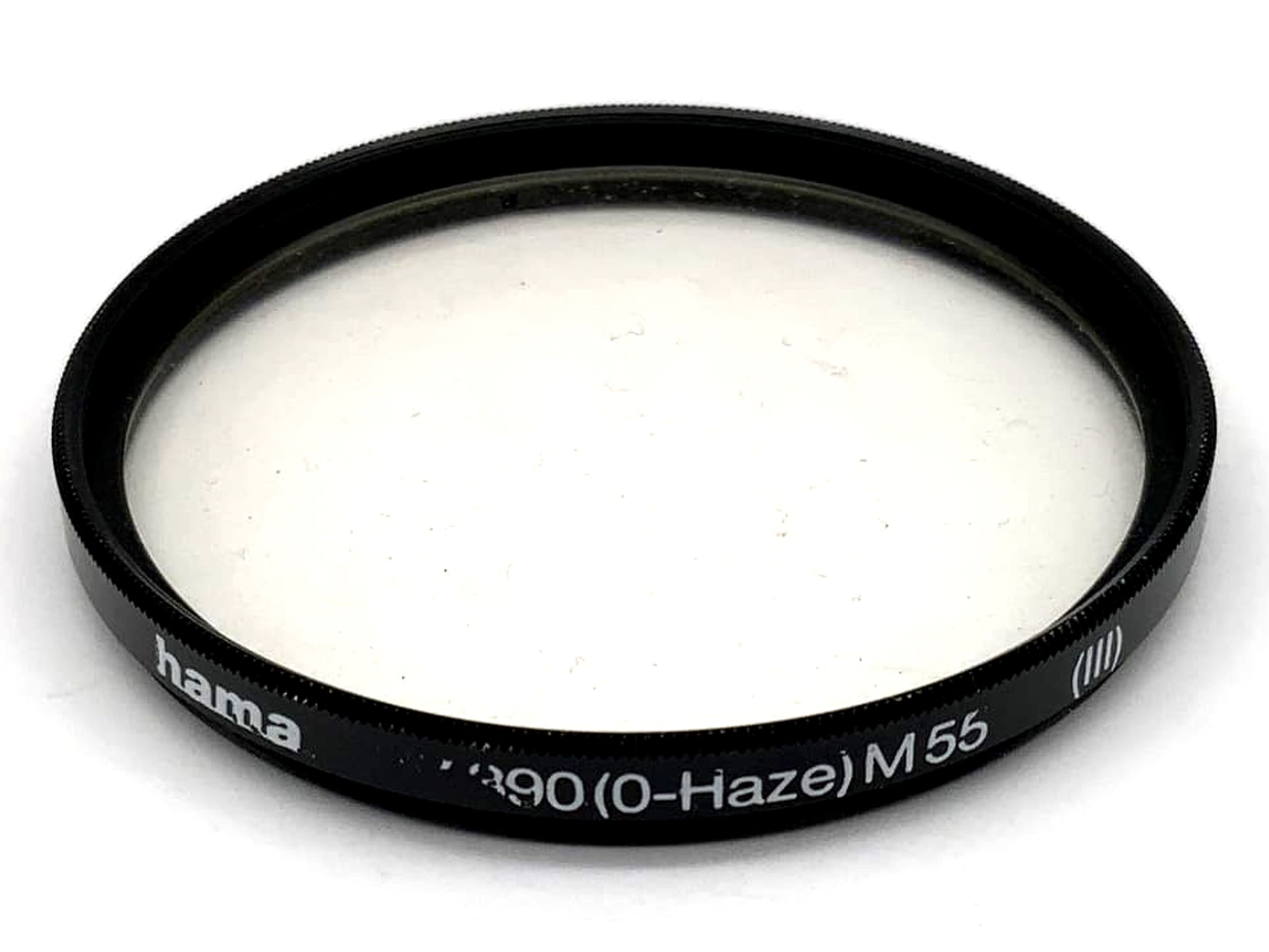 Filtre Hama UV 390 (0-Haze) (III) 55 mm, filetage circulaire M55