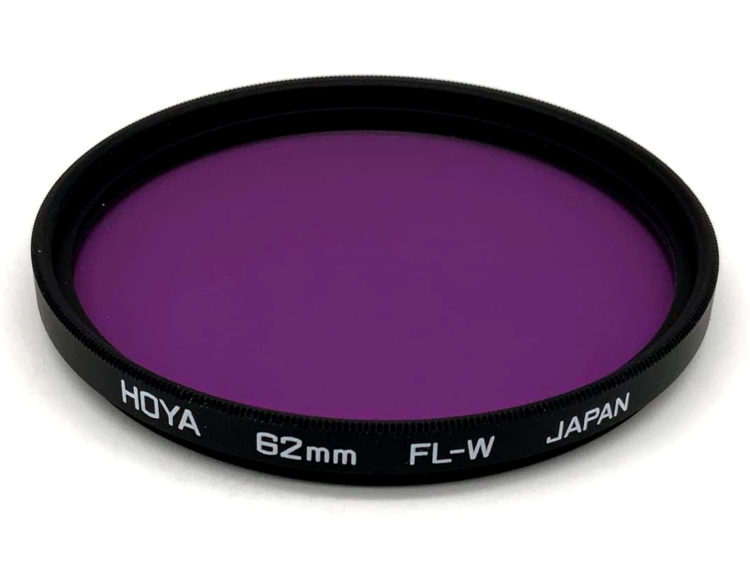 Filtre correcteur Hoya FL-W, filtre violet, 62 mm, filetage M62
