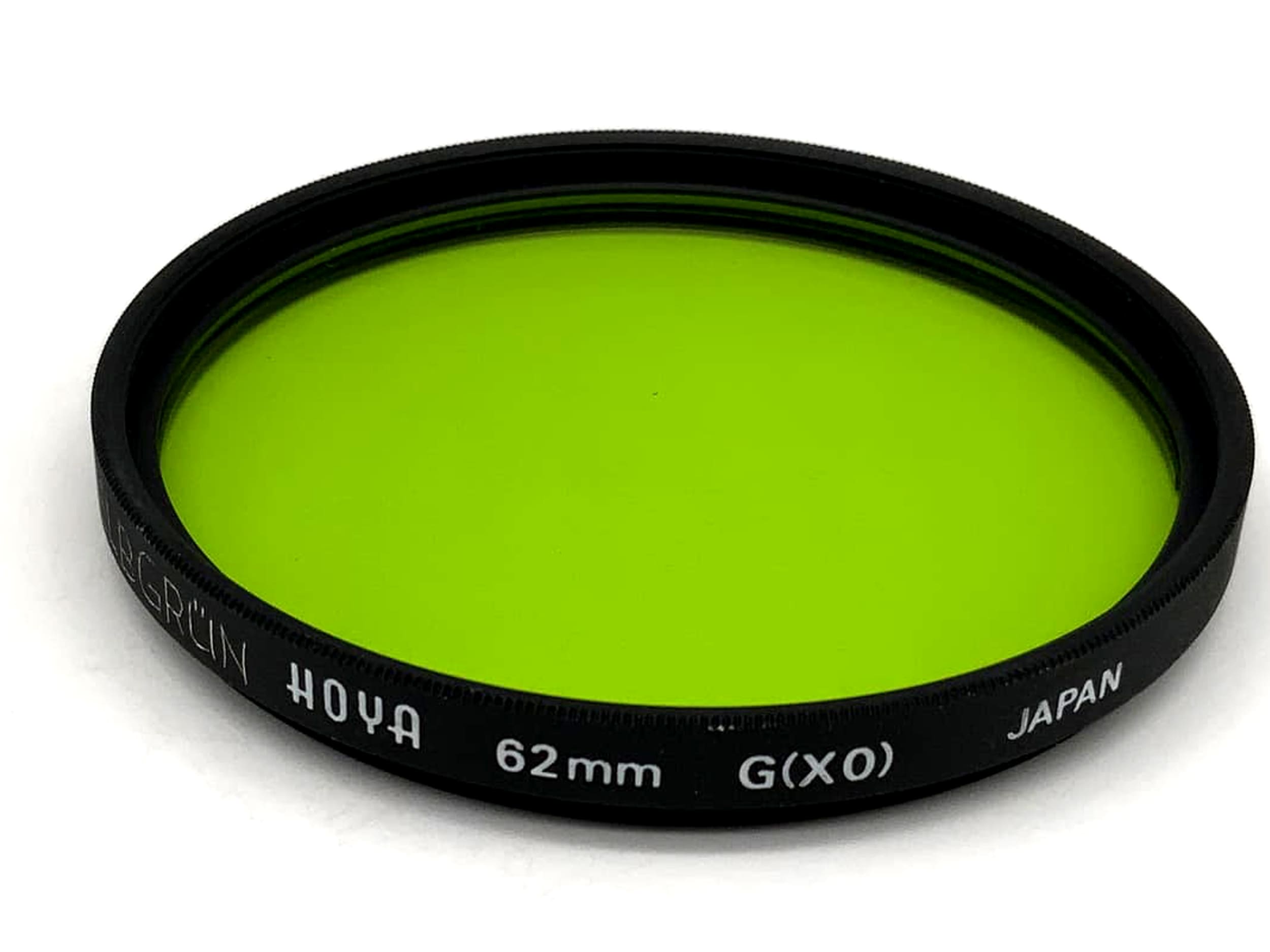 Filtre de couleur Hoya G(X0) Vert jaune/vert 62 mm Circulaire M62