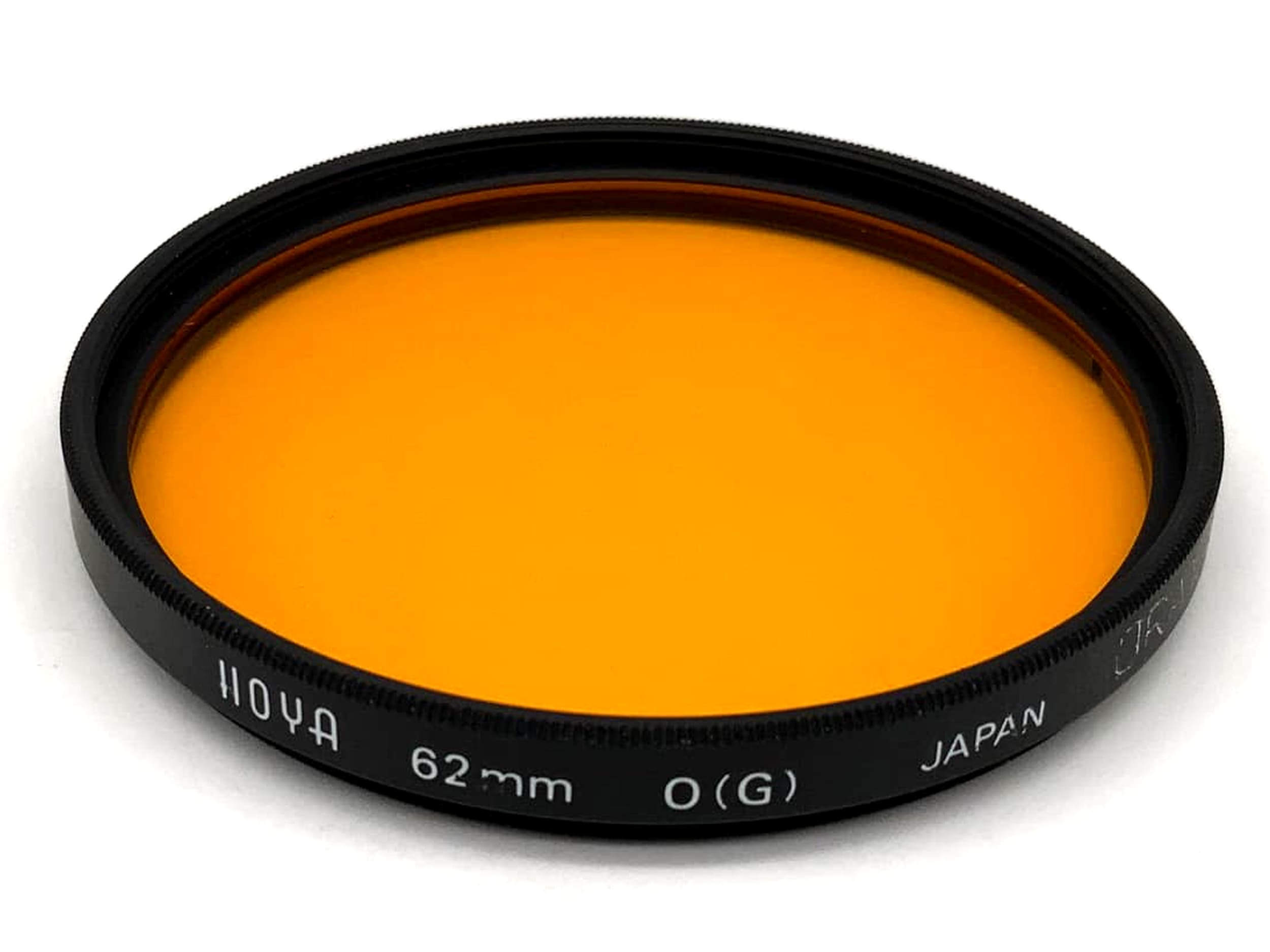 Filtre à effet orange Hoya O(G), filetage M62 mm, 62 mm