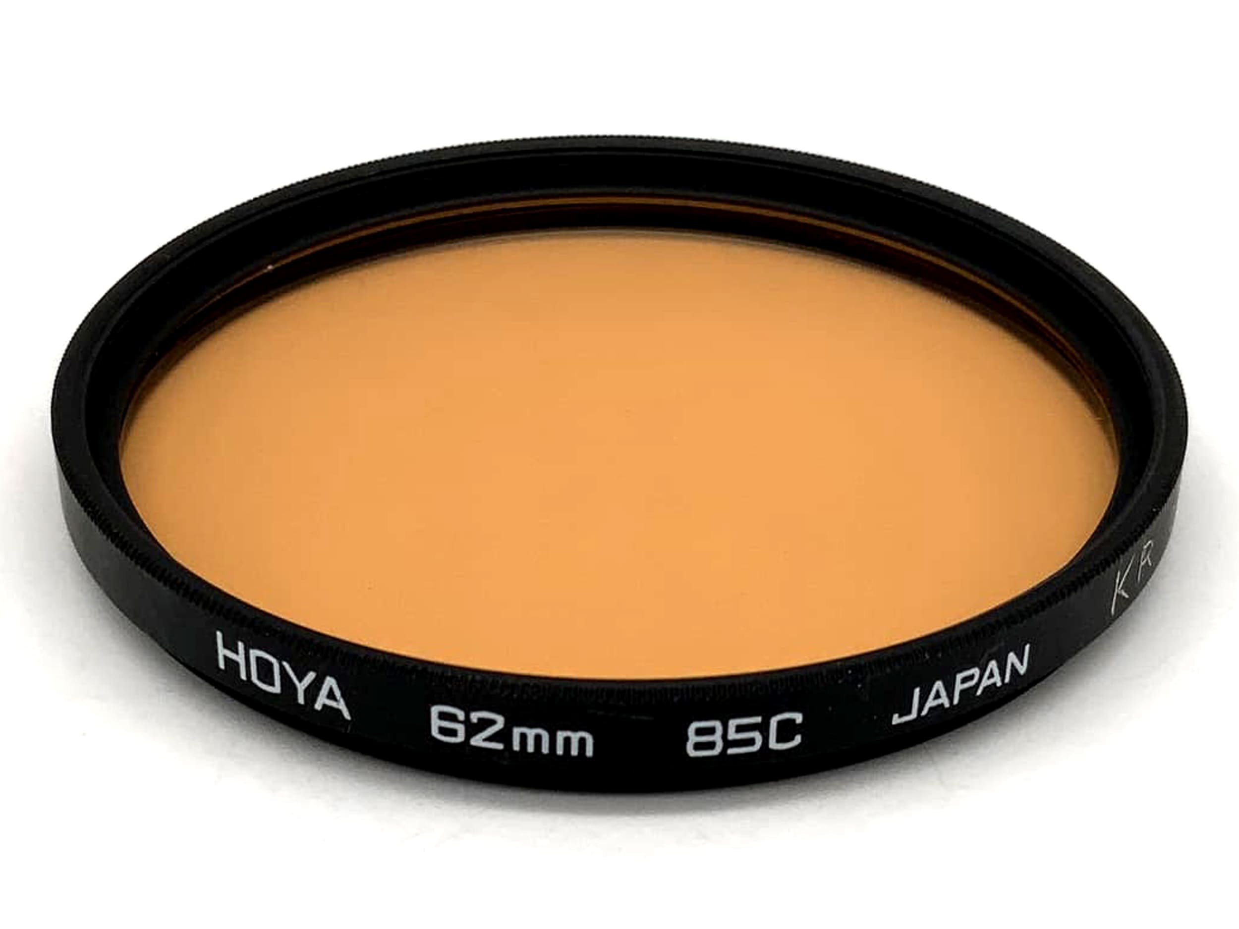 Filtre Hoya 85C orange, circulaire, 62 mm, filetage M62