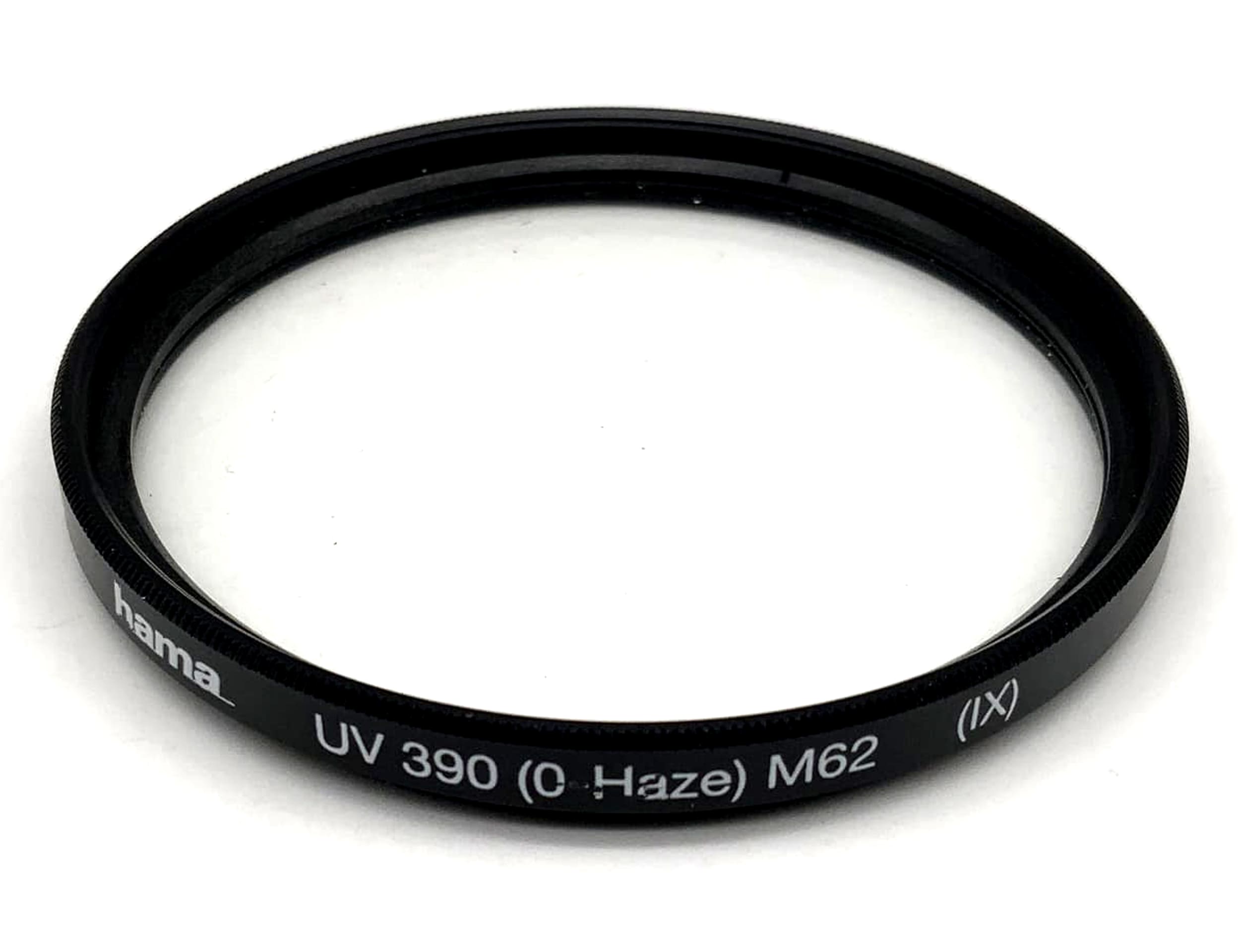 Hama UV 390 (0-Haze) (IX) Filter 62mm Circular Filter Thread M62