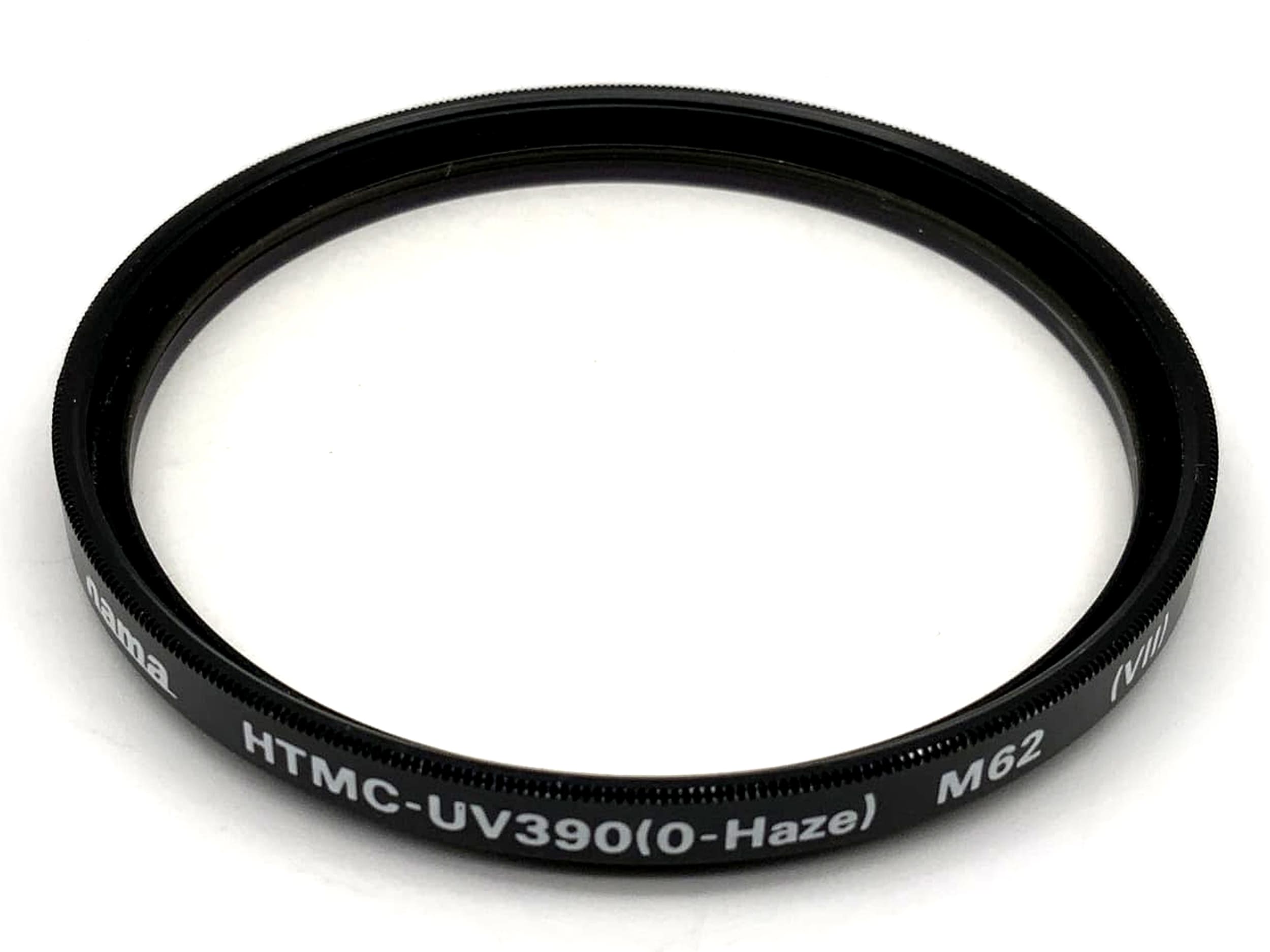 Hama UV HTMC-UV390 (0-Haze) (VII) Filter 62mm Circular Filter Thread M62